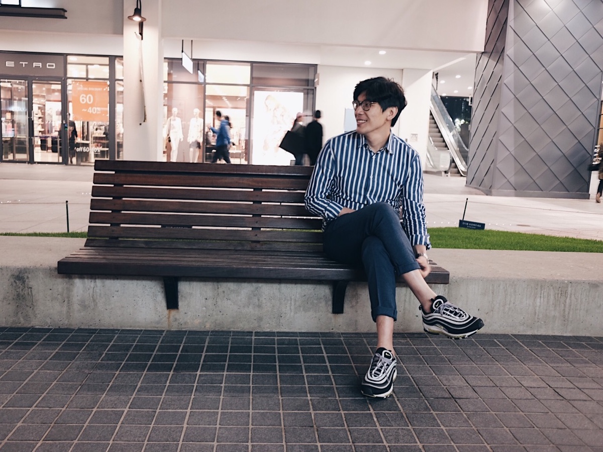 Nike Air Max 97 OG Black Volt Asia 착용 스타일