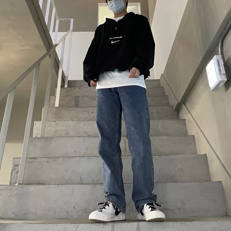 Supreme x Nike Jewel Reversible Ripstop Anorak Black - 20FW, Nike x Readymade Blazer Mid White 착용 스타일