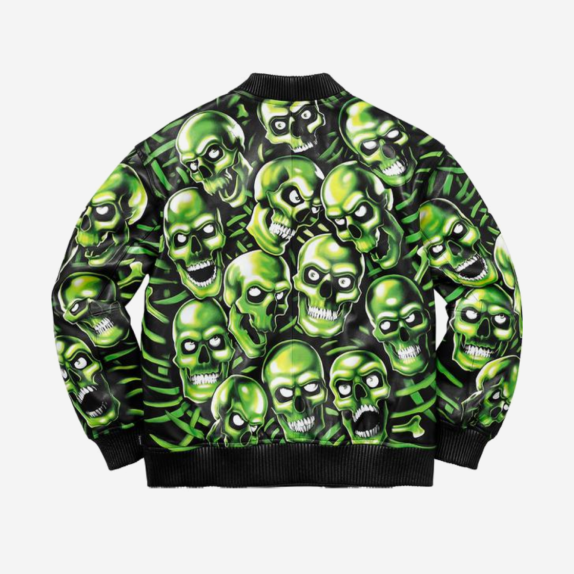 Supreme 2024 green skull