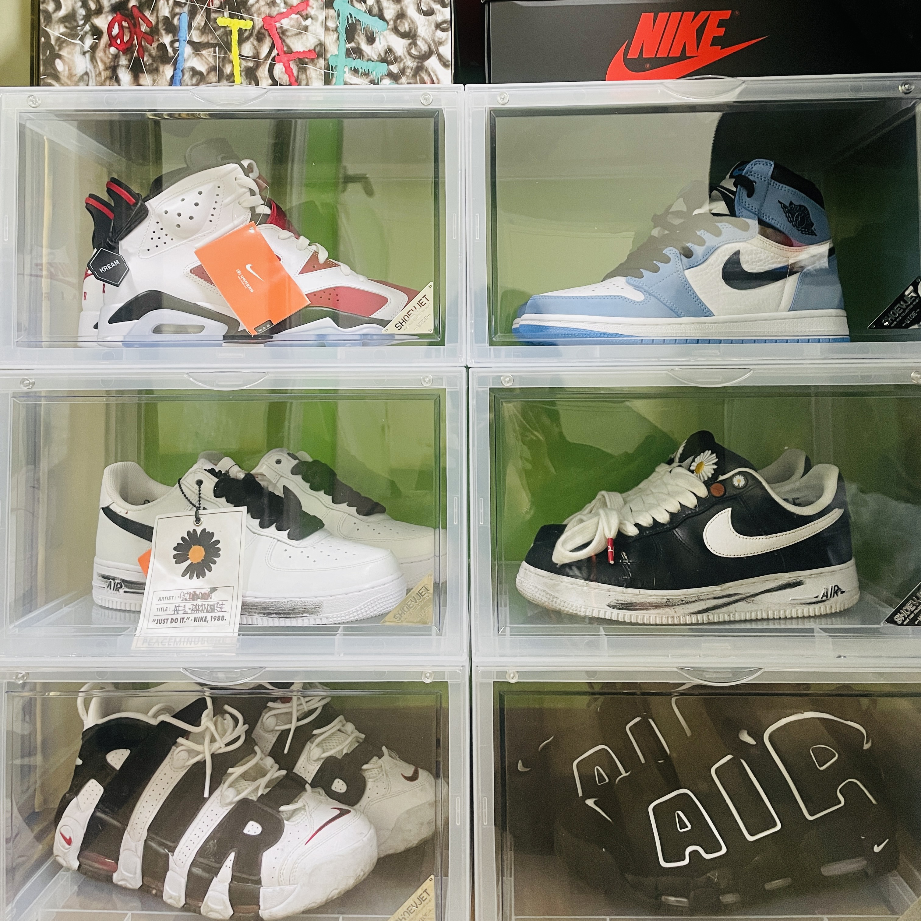 Nike x Peaceminusone Air Force 1 Low Para-Noise, Nike x Peaceminusone Air Force 1 Low Para-Noise 2.0 착용 스타일
