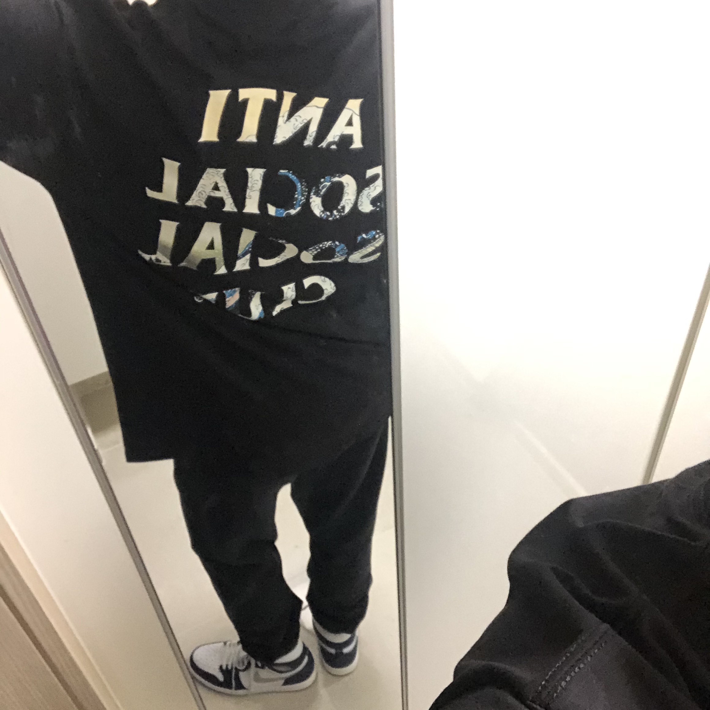 Essentials Sweatpants Dark Slate/Black 2020, Jordan 1 Retro High OG CO.JP Midnight Navy 착용 스타일 - 2