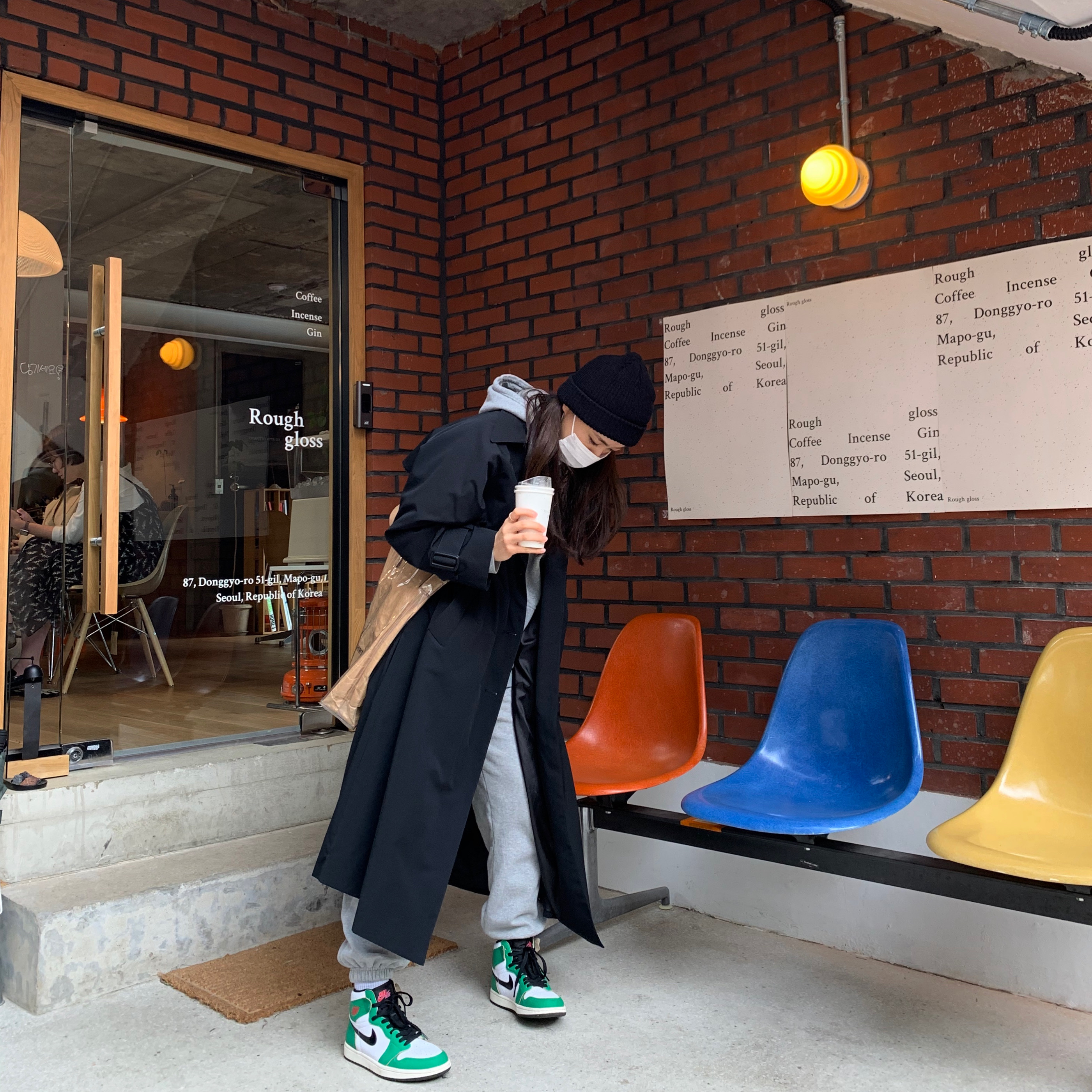 (W) Jordan 1 Retro High OG Lucky Green 착용 스타일