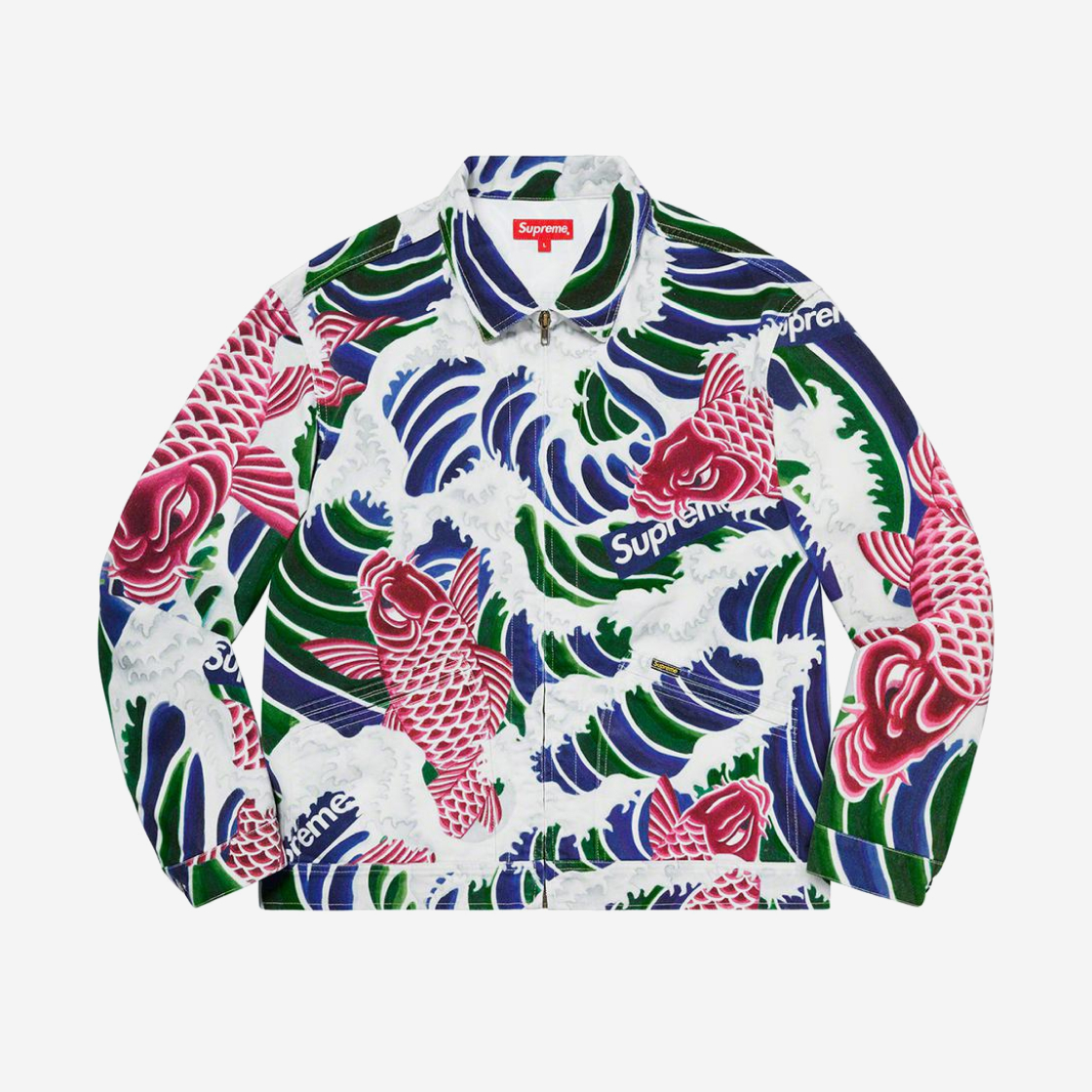 슈프림 웨이브 워크 자켓 멀티컬러 - 20SS | Supreme | KREAM