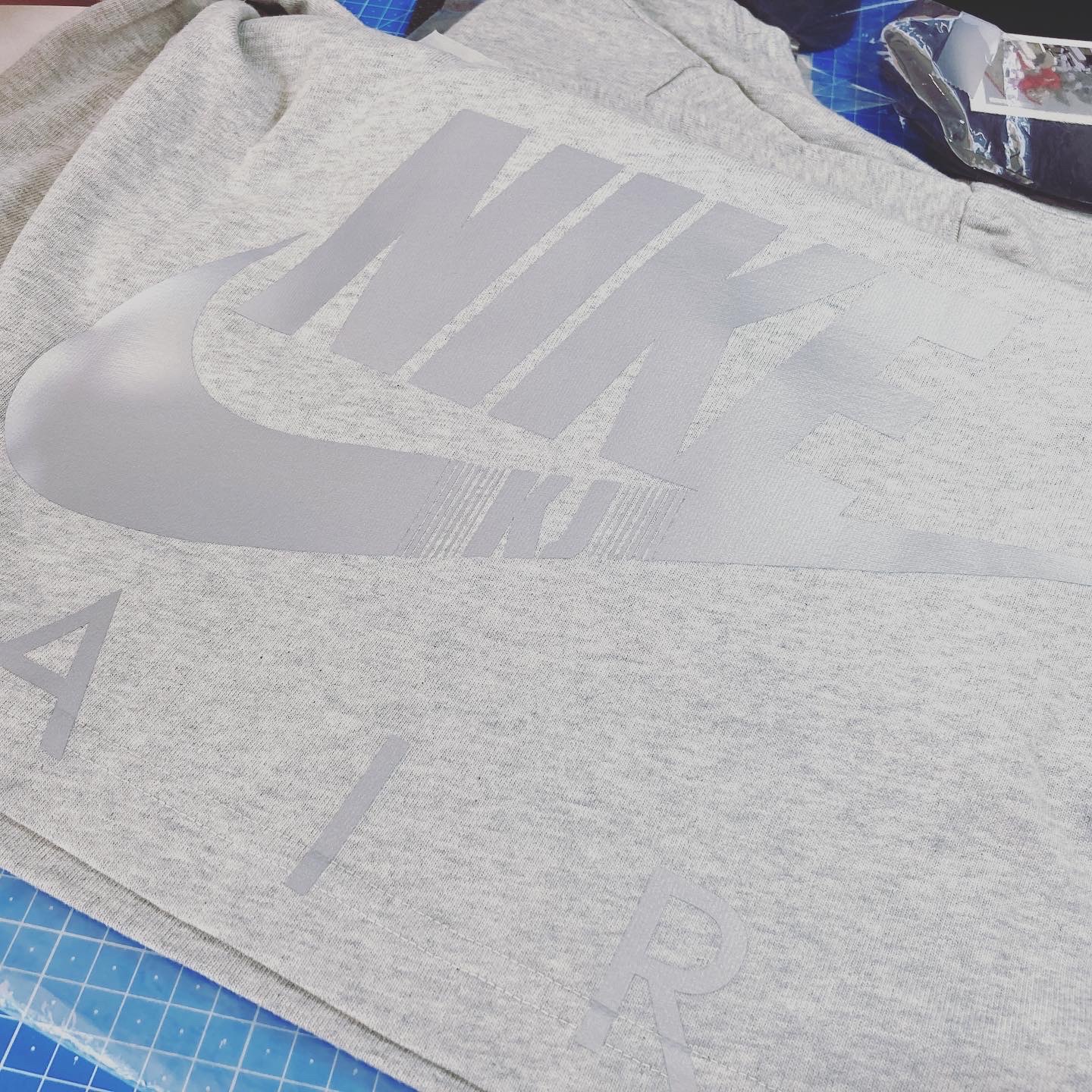 Nike x Kim Jones Oversized T-Shirt Grey Heather - Asia 착용 스타일 - 2