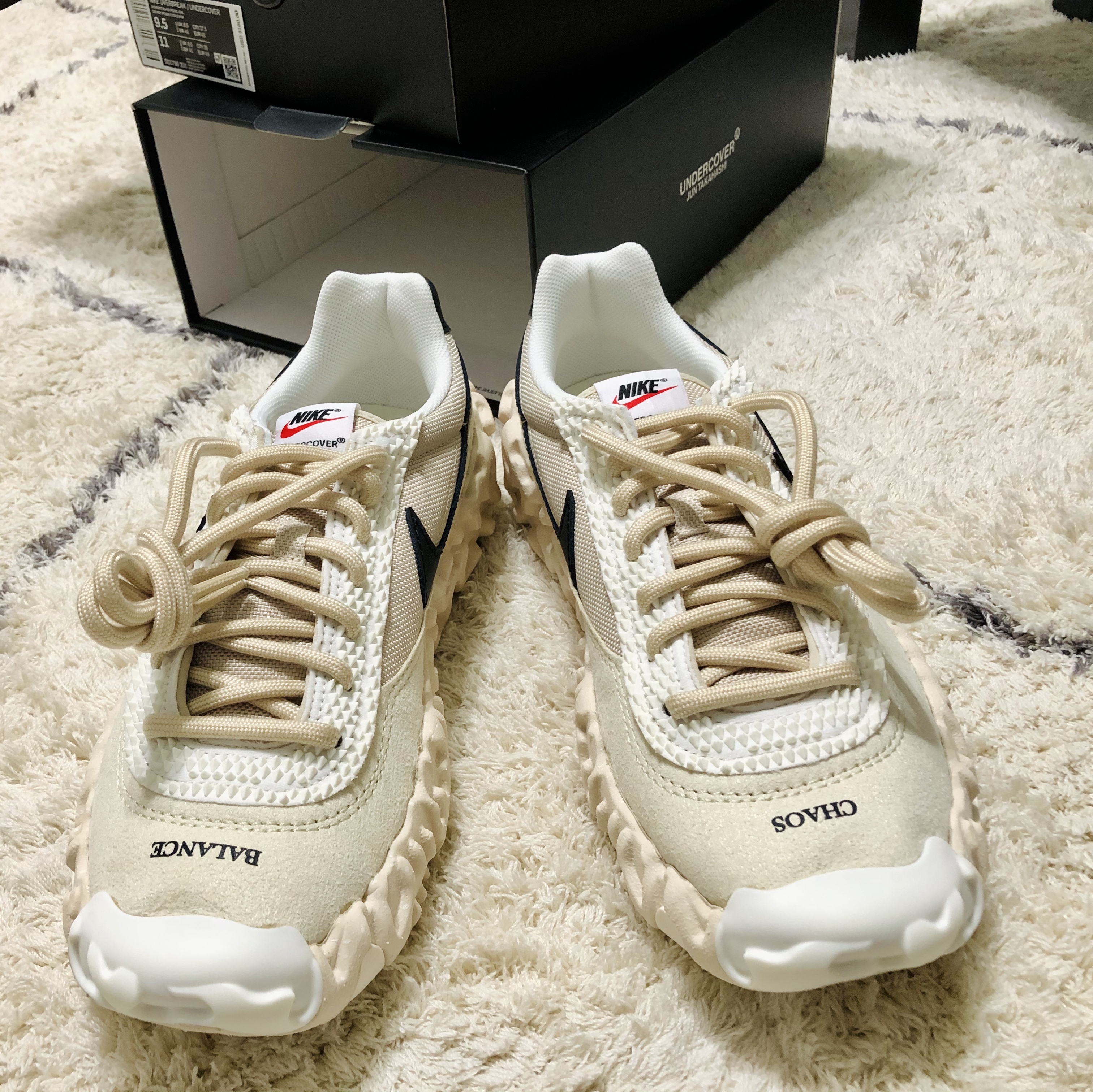 Nike x Undercover Overbreak SP Overcast 착용 스타일 - 1