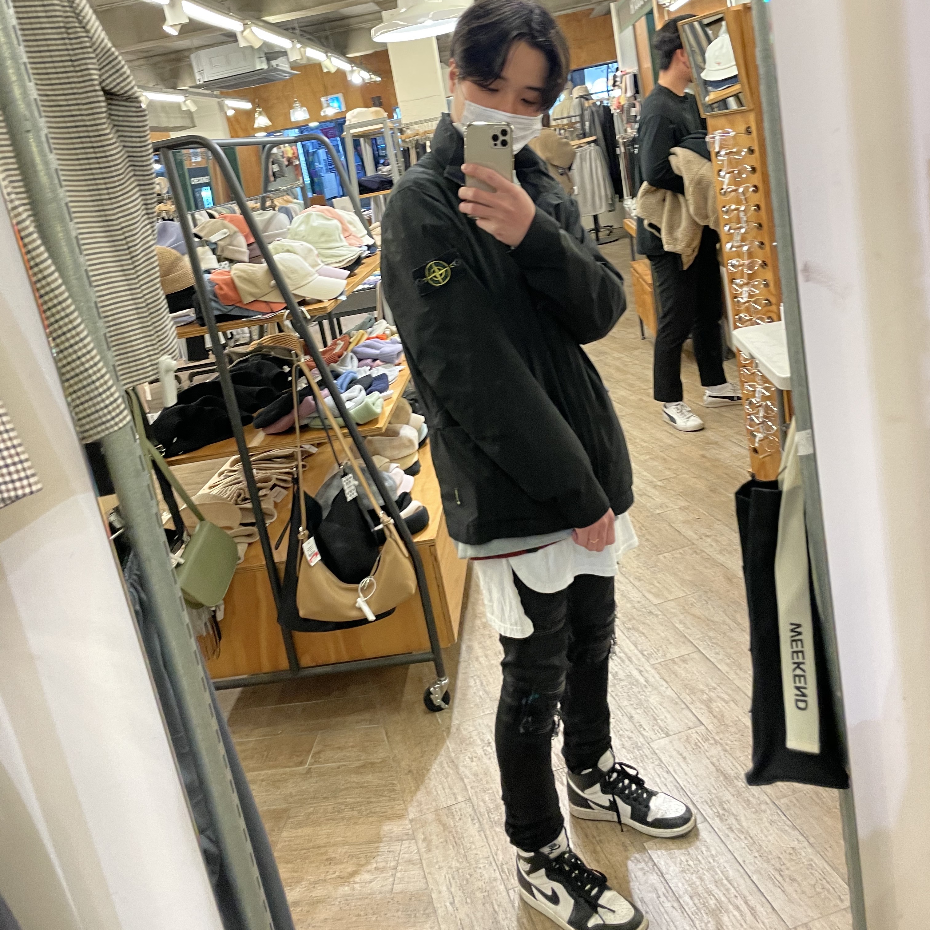 Jordan 1 Retro High OG Black White 2014 착용 스타일