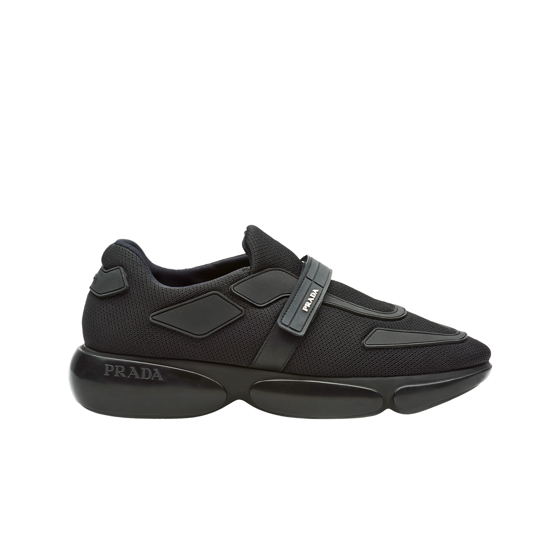 (W) 프라다 클라우드버스트 스니커즈 블랙((W) Prada Cloudbust Sneakers Black) - 1