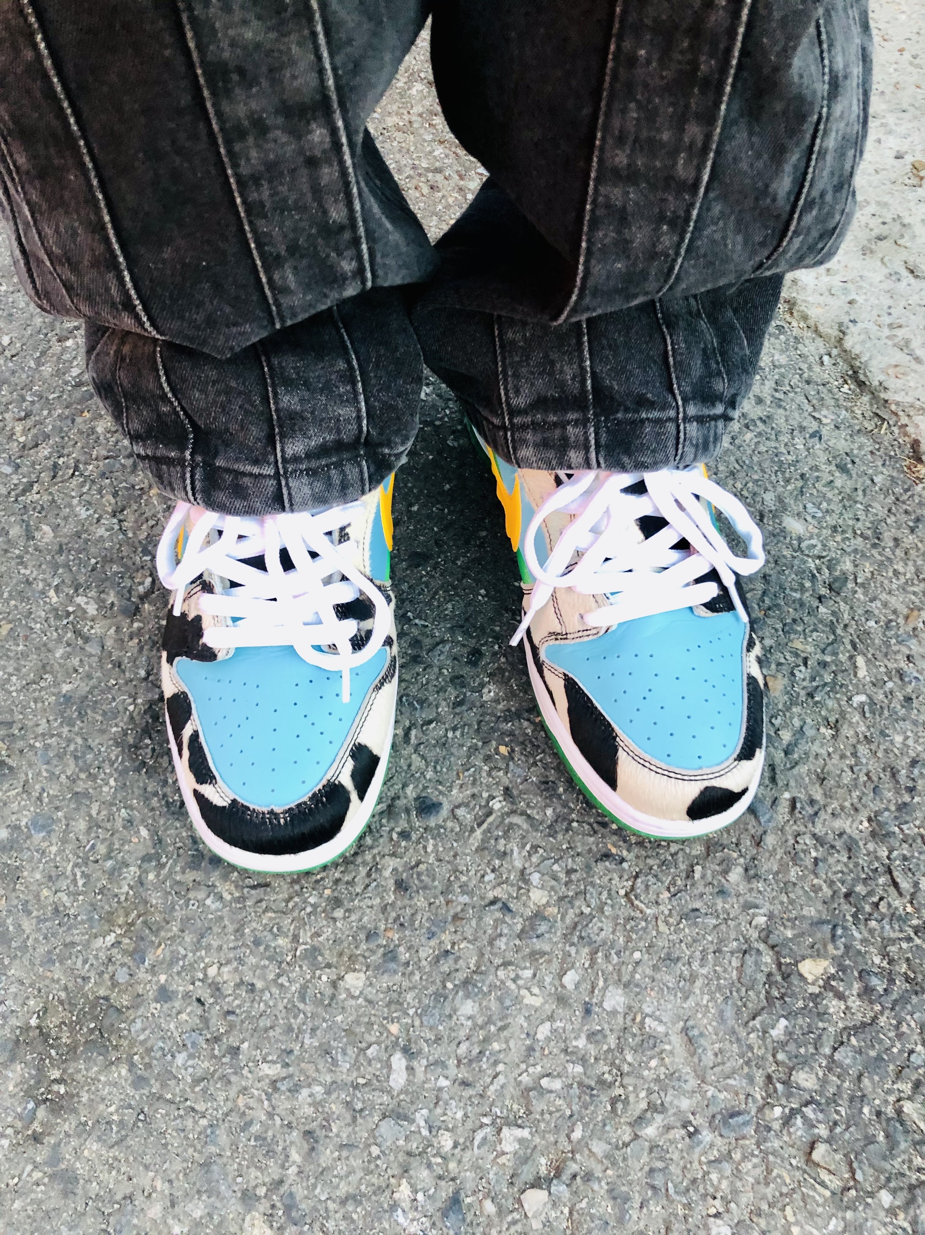 Nike x Ben & Jerry's SB Dunk Low Chunky Dunky 착용 스타일 - 2