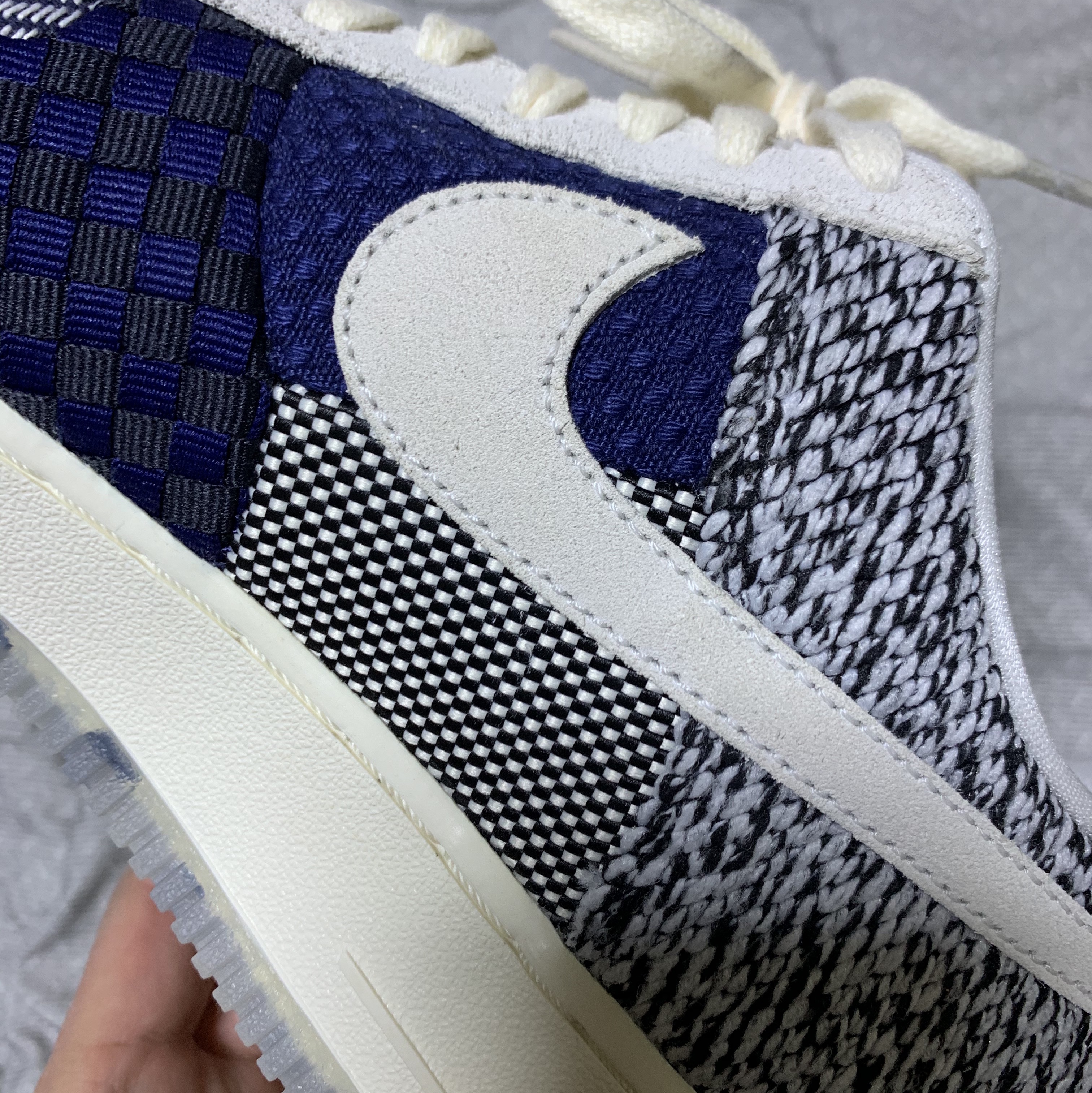 (W) Nike Air Force 1 '07 LV8 Sashiko 착용 스타일