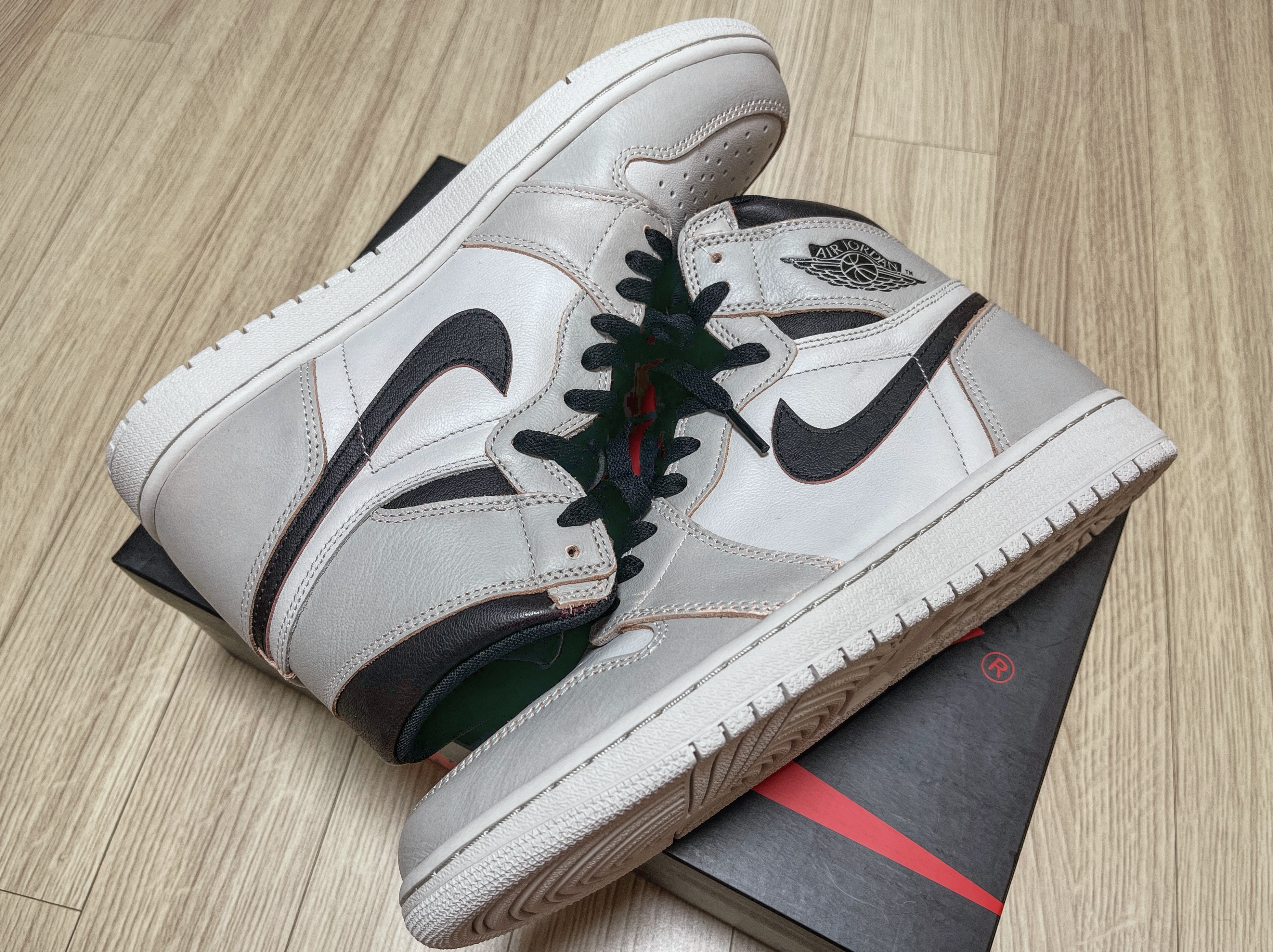 Jordan 1 Retro High OG Defiant SB NYC to Paris 착용 스타일 - 1