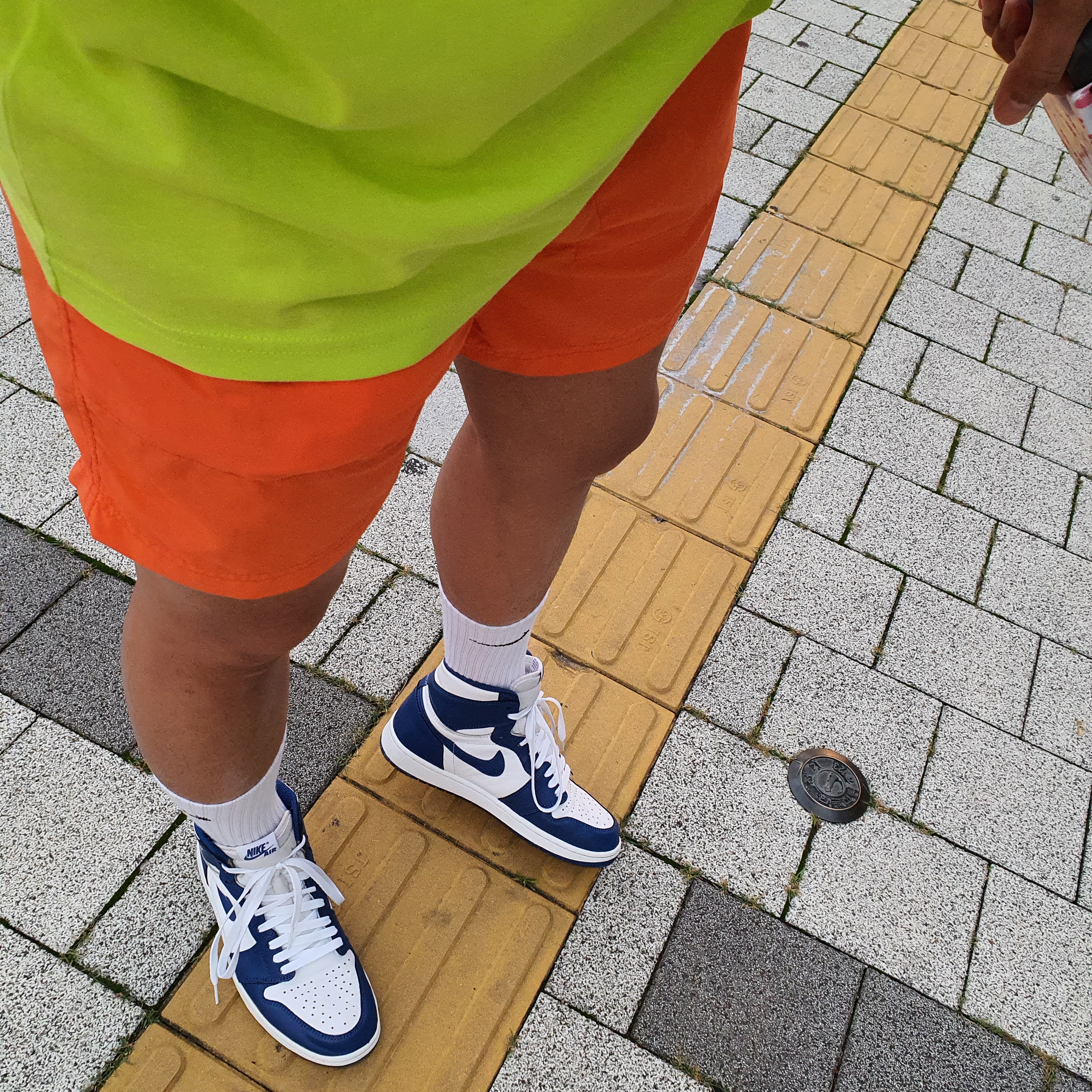 Jordan 1 Retro Storm Blue 착용 스타일 - 1