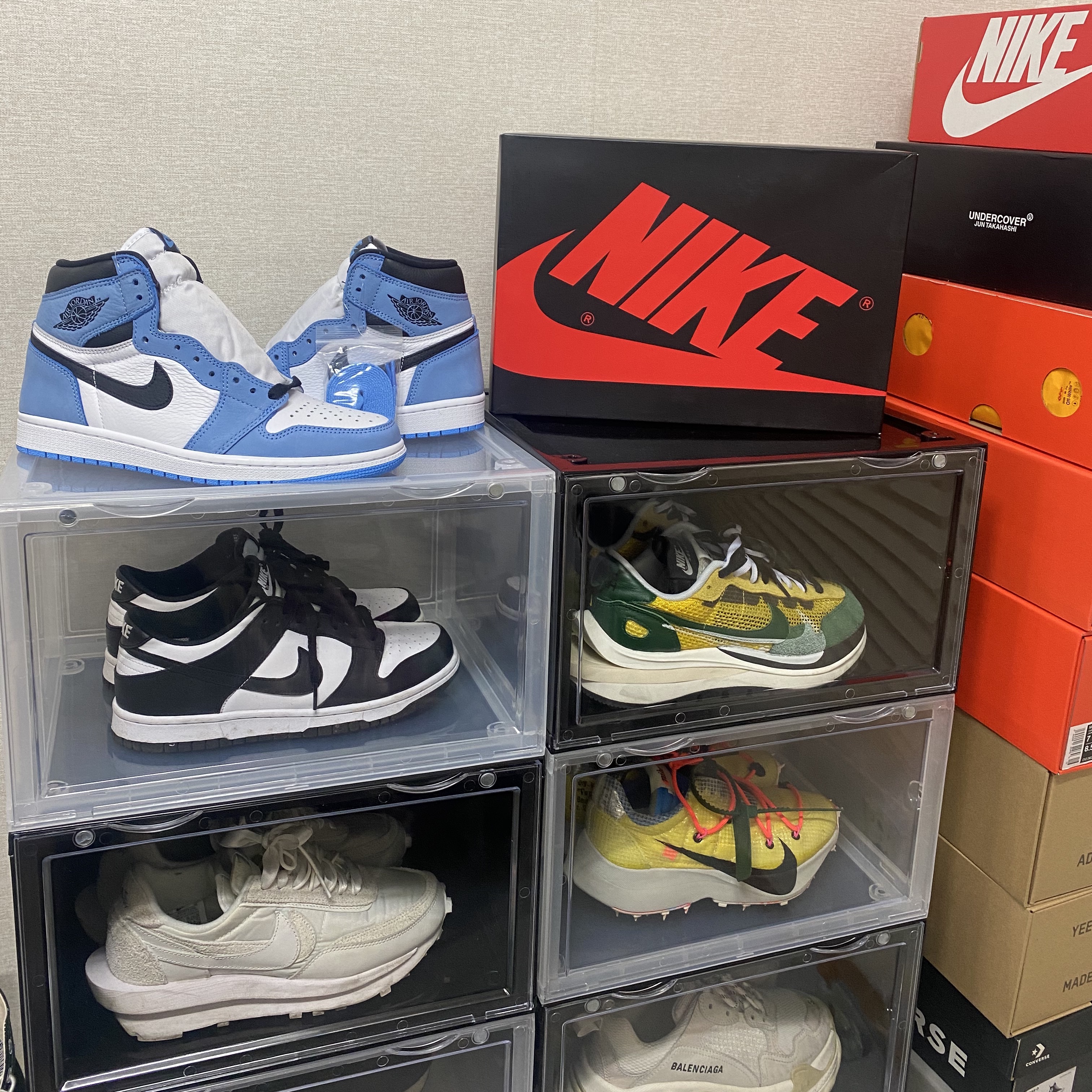 Jordan 1 Retro High OG University Blue 착용 스타일