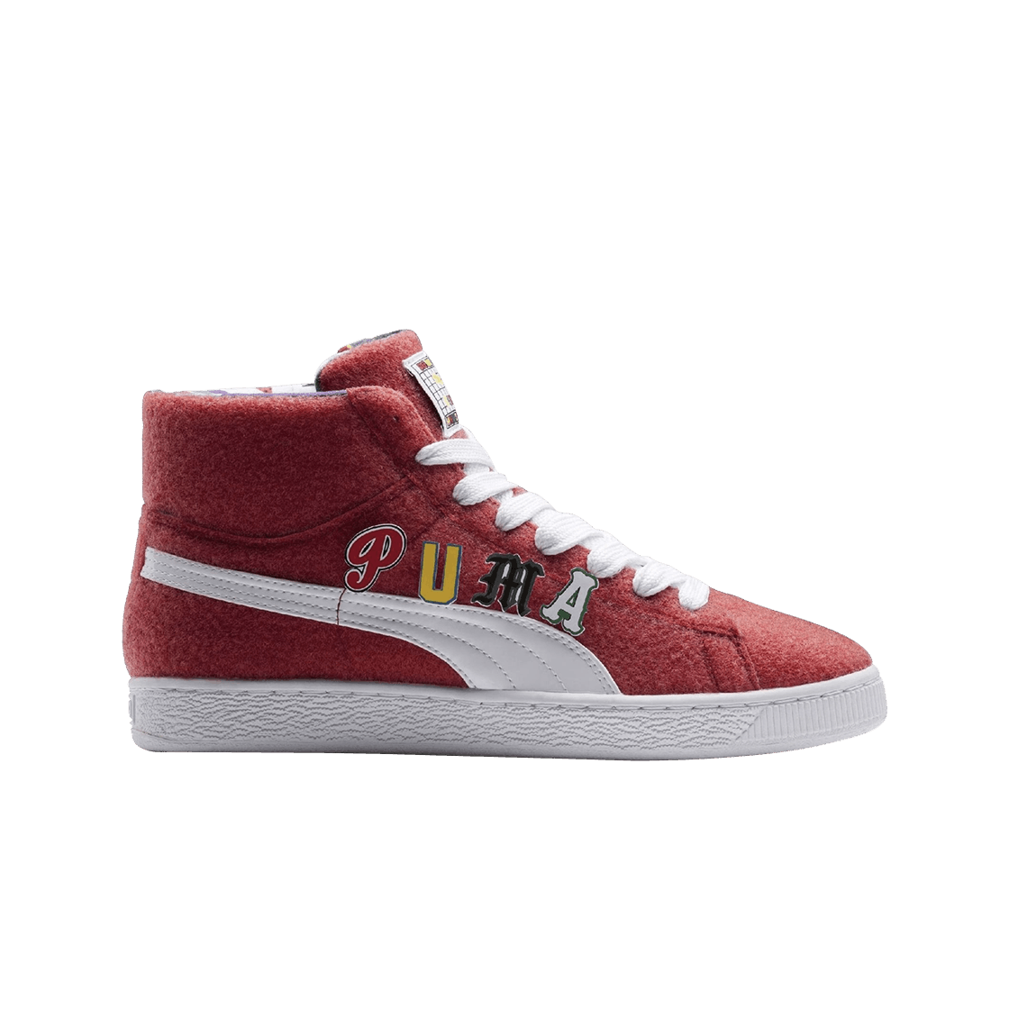 푸마 x 디&리키 바스켓 미드 CR 리본 레드(Puma x Dee&Ricky Basket Mid CR Ribbon Red) - 1