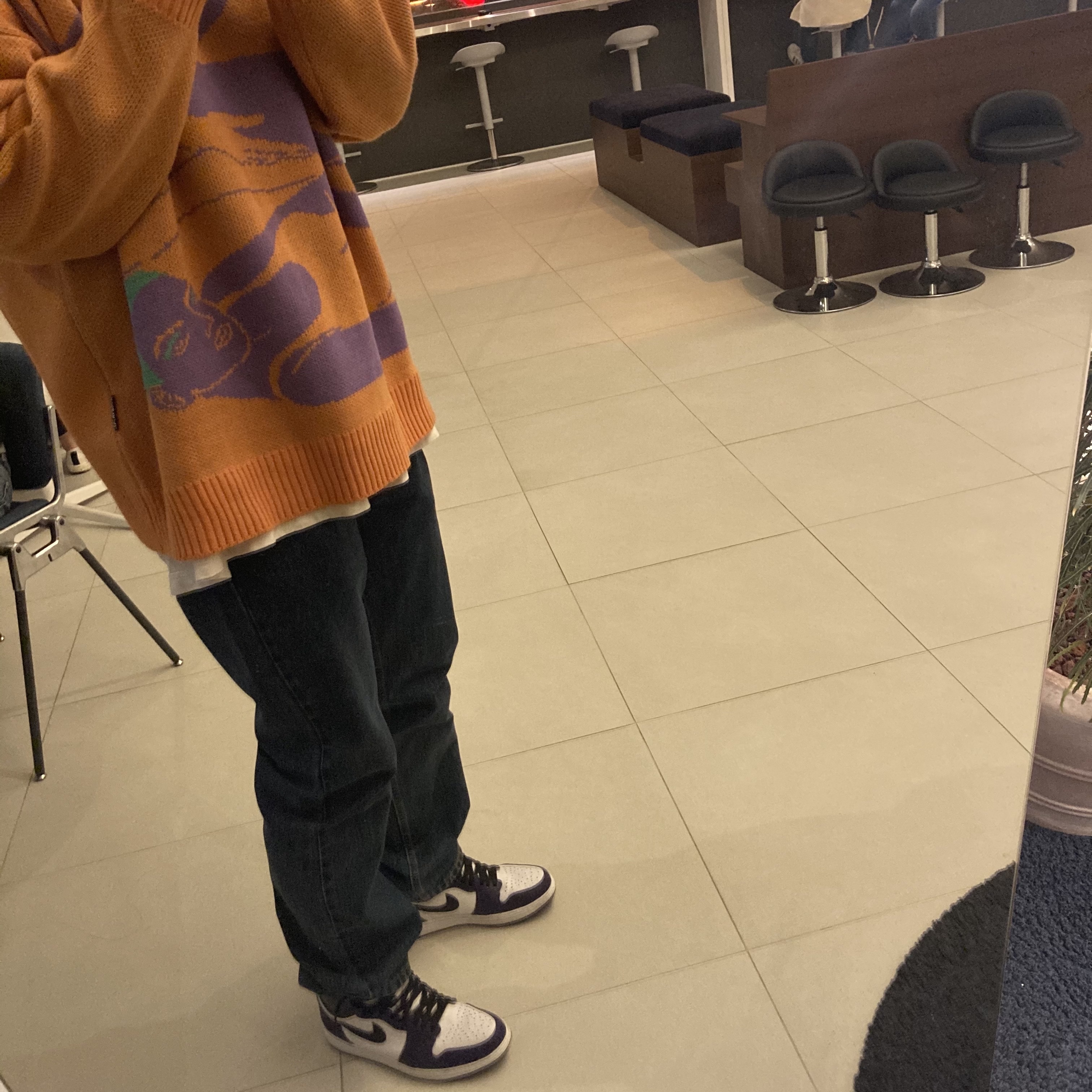 Jordan 1 Retro High OG Court Purple 2020 착용 스타일