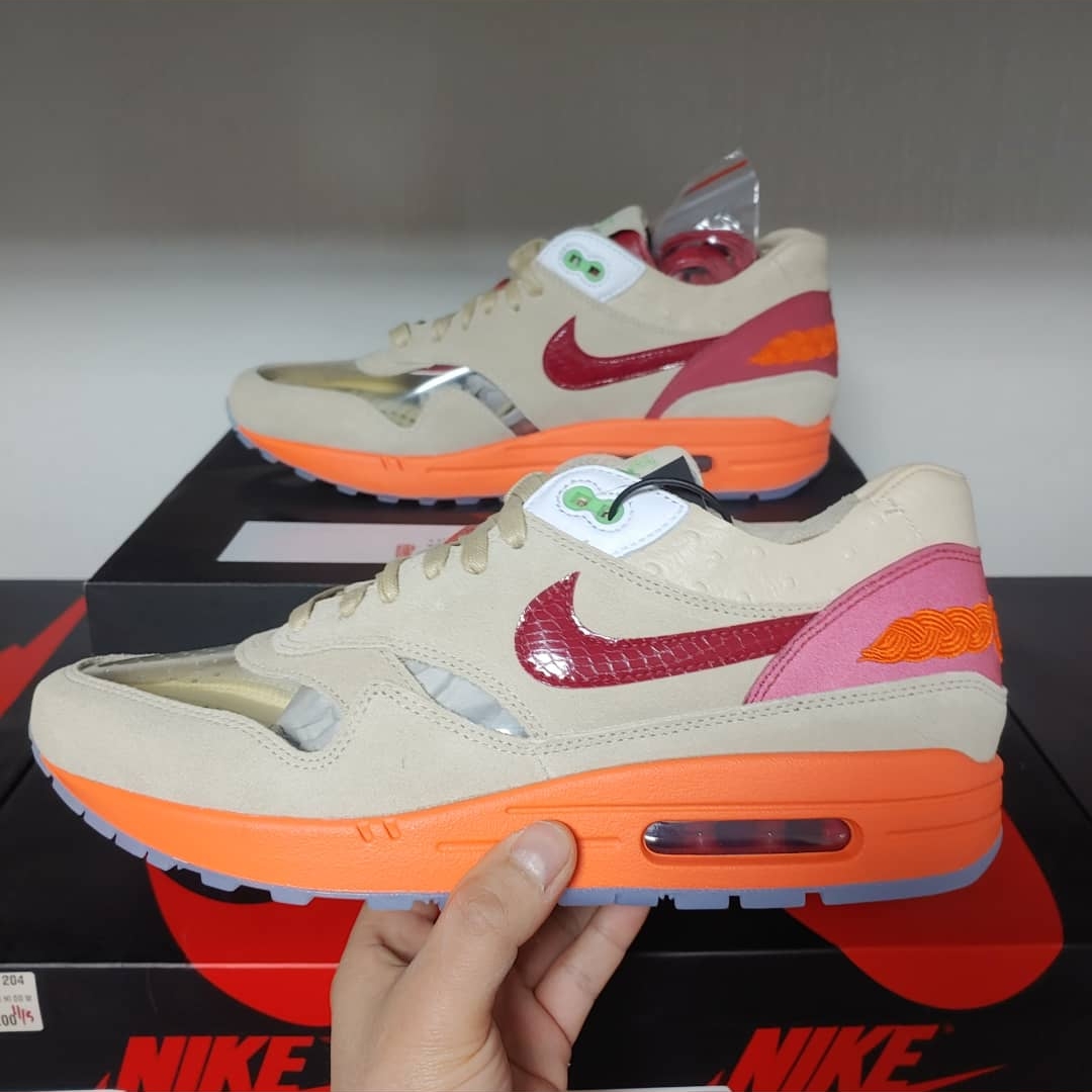 Nike x Clot Air Max 1 Net 착용 스타일