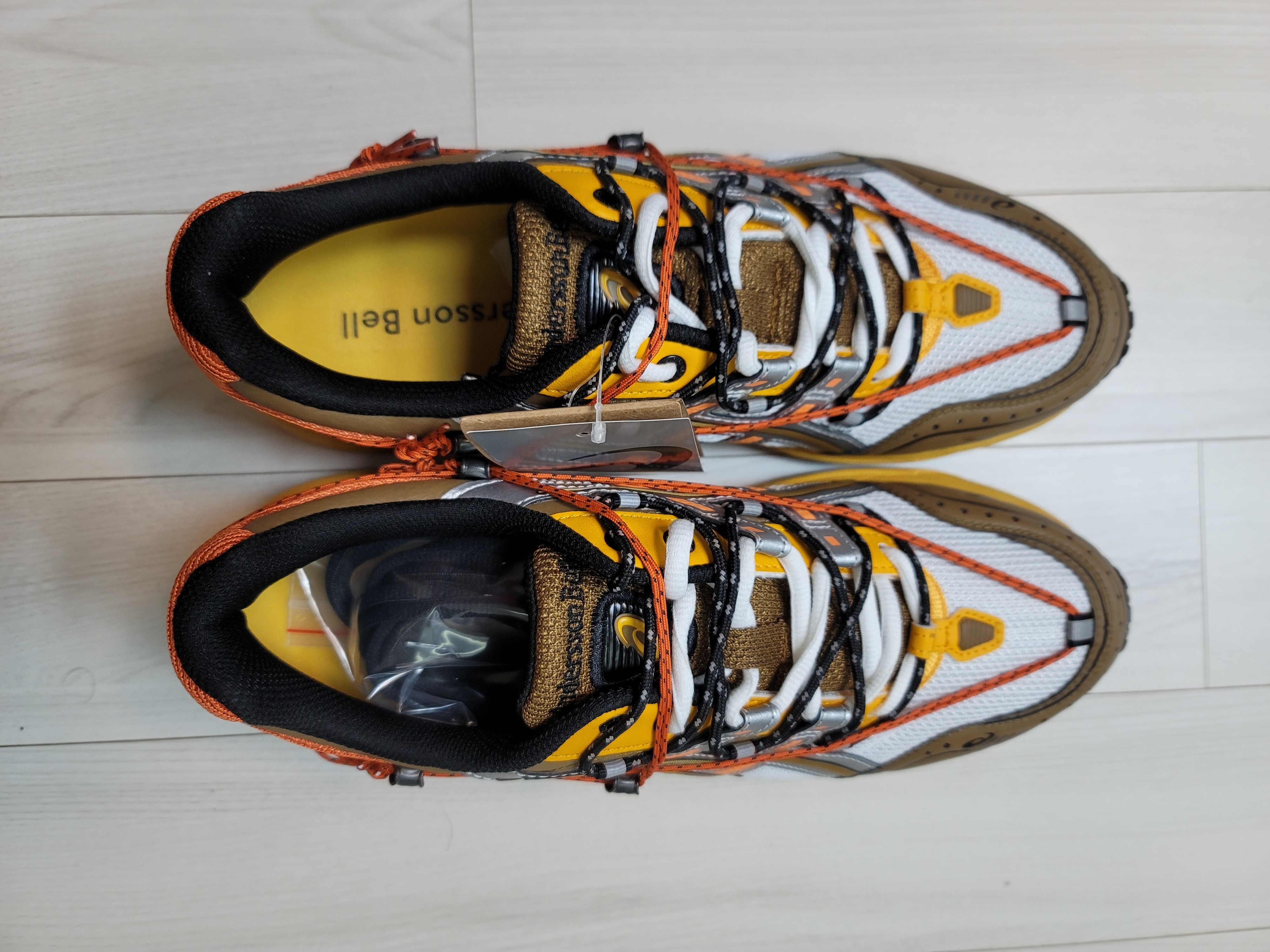 Asics x Andersson Bell Gel-1090 White Orange 착용 스타일 - 4