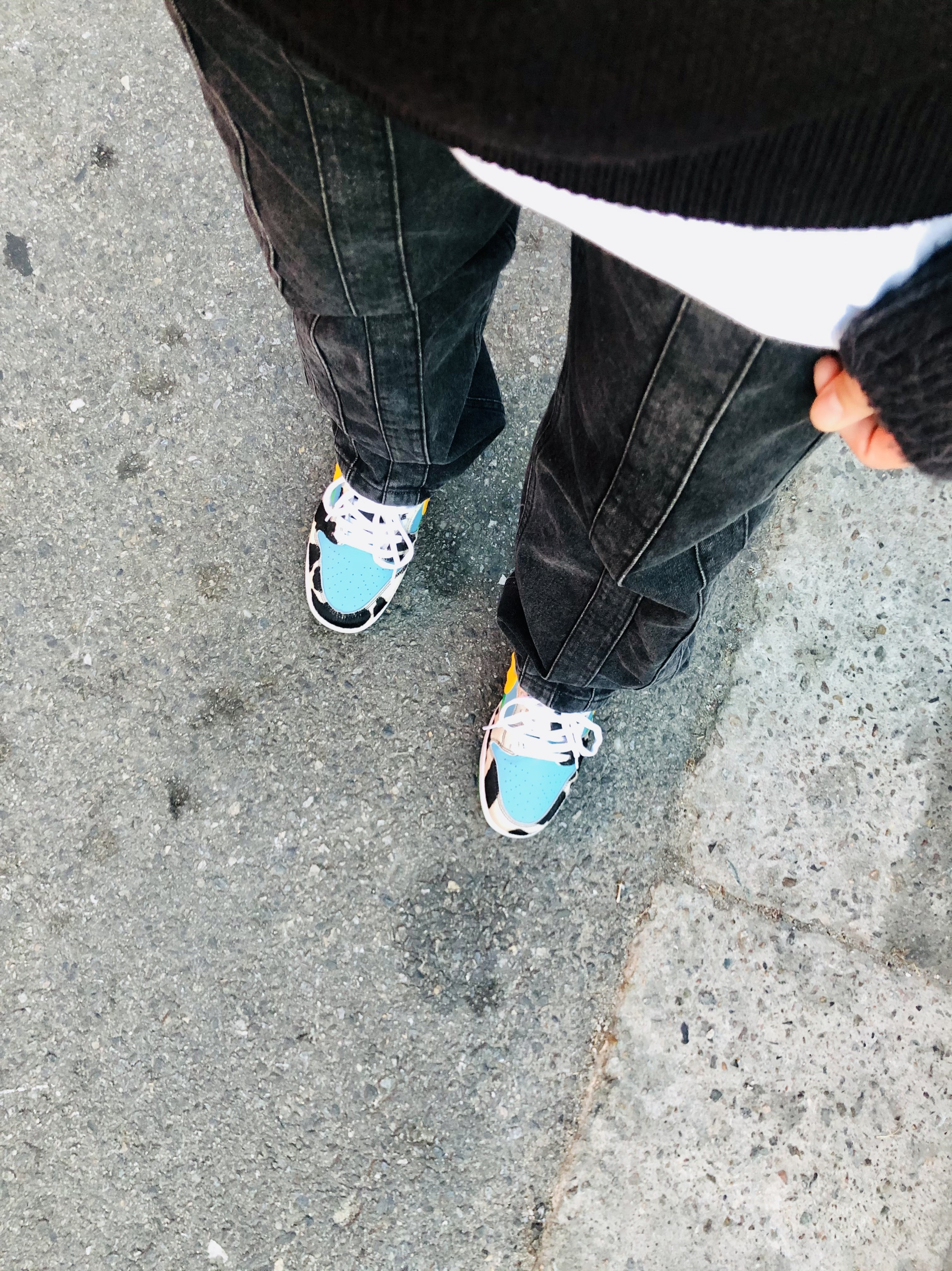 Nike x Ben & Jerry's SB Dunk Low Chunky Dunky 착용 스타일 - 5