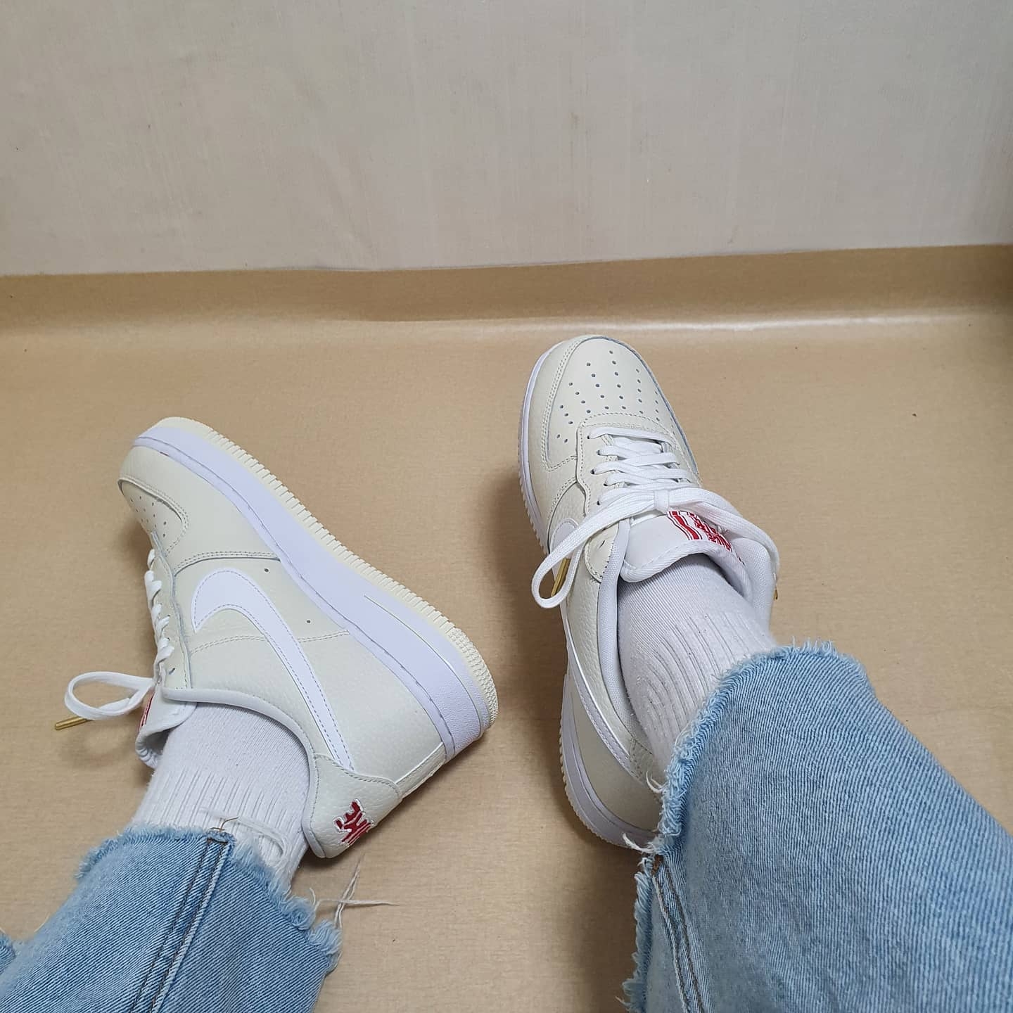 Nike Air Force 1 '07 PRM Popcorn 착용 스타일 - 5