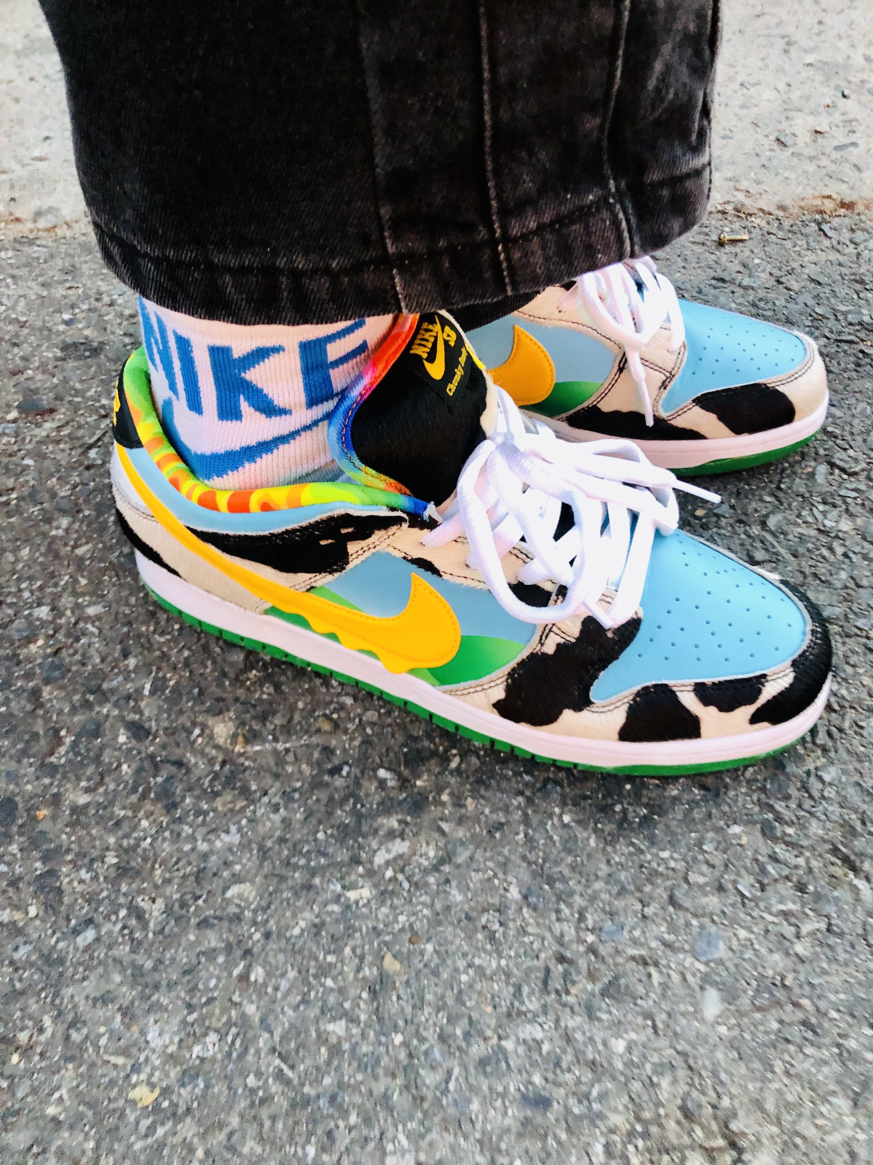 Nike x Ben & Jerry's SB Dunk Low Chunky Dunky 착용 스타일 - 3