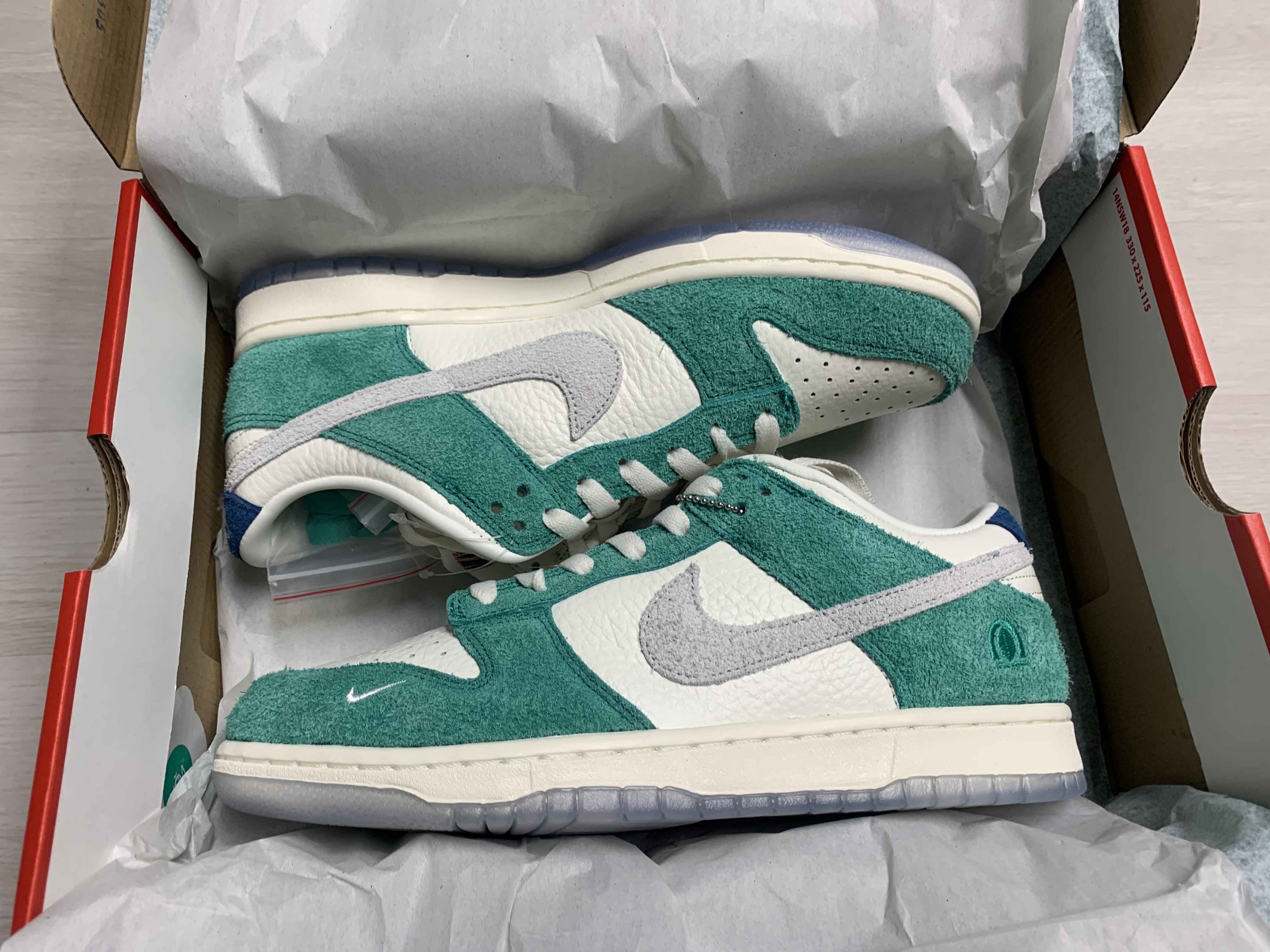 Nike x Kasina Dunk Low Road Sign - Kasina Exclusive 착용 스타일