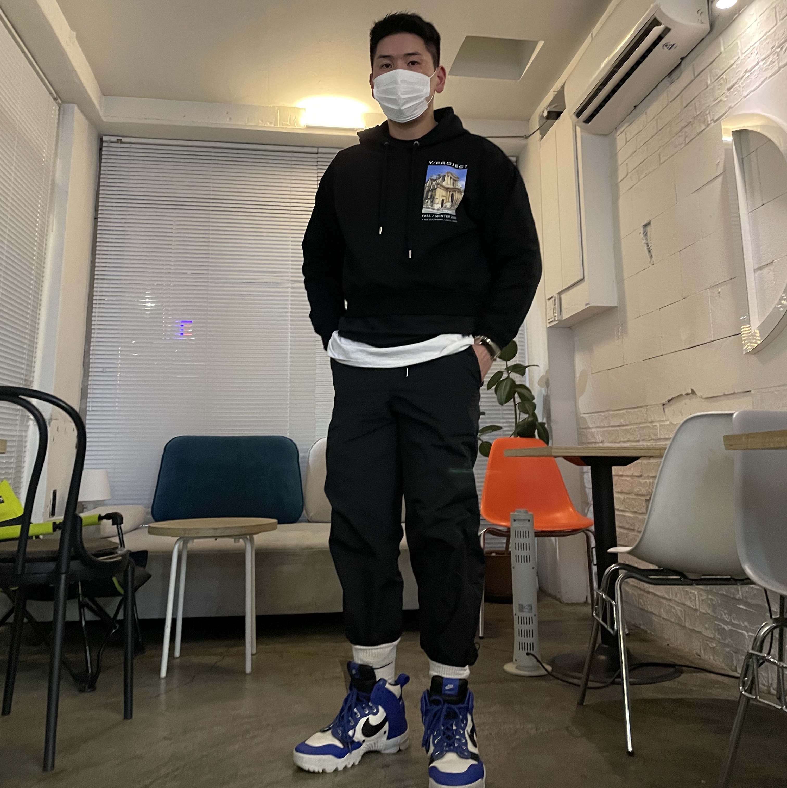 Nike x Undercover SFB Jungle Dunk White 착용 스타일