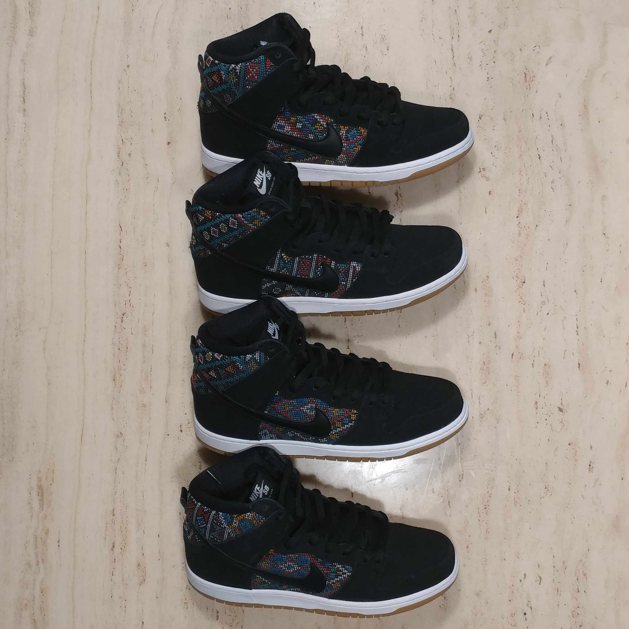Nike SB Dunk High Premium Aztec Geometry 착용 스타일