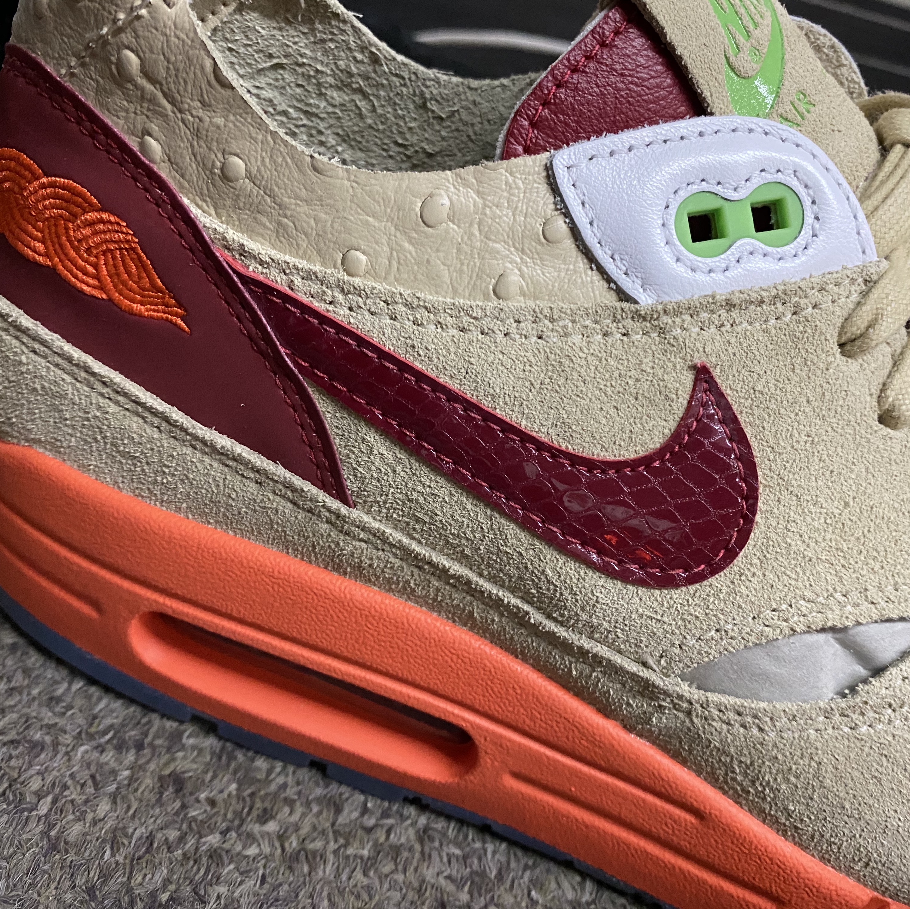 Nike x Clot Air Max 1 Net 착용 스타일 - 4