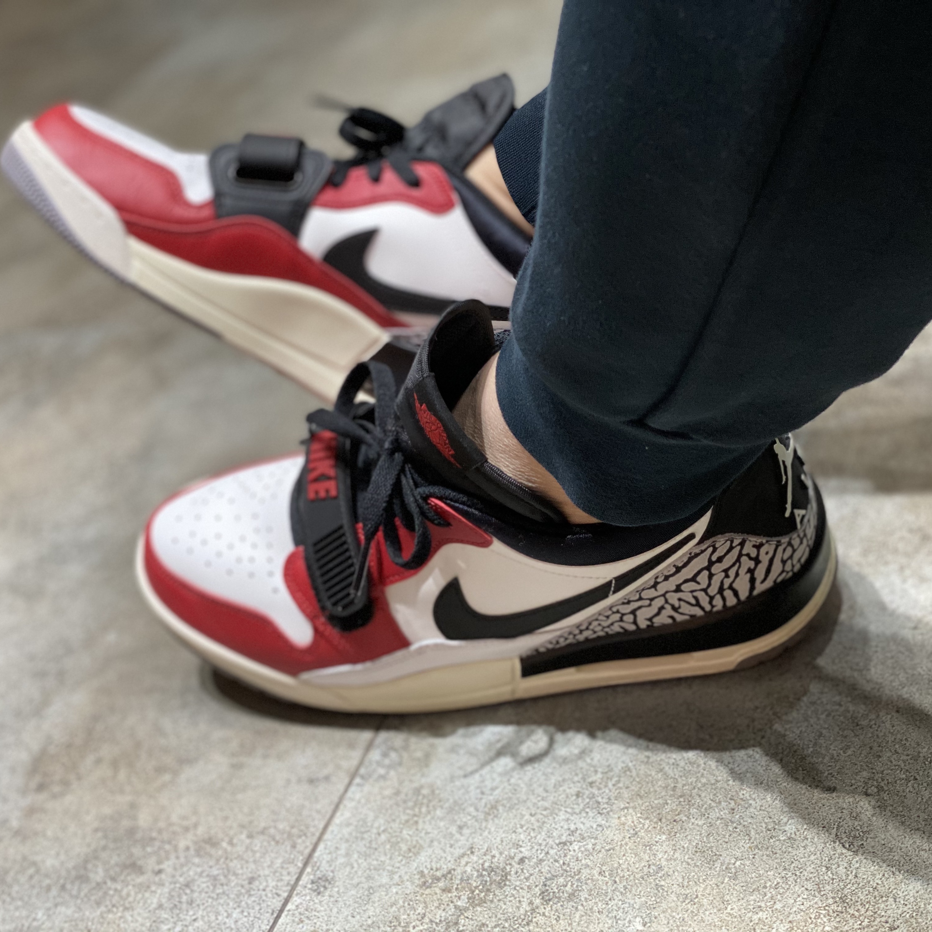 (GS) Jordan Legacy 312 Low Chicago 2019 착용 스타일 - 2