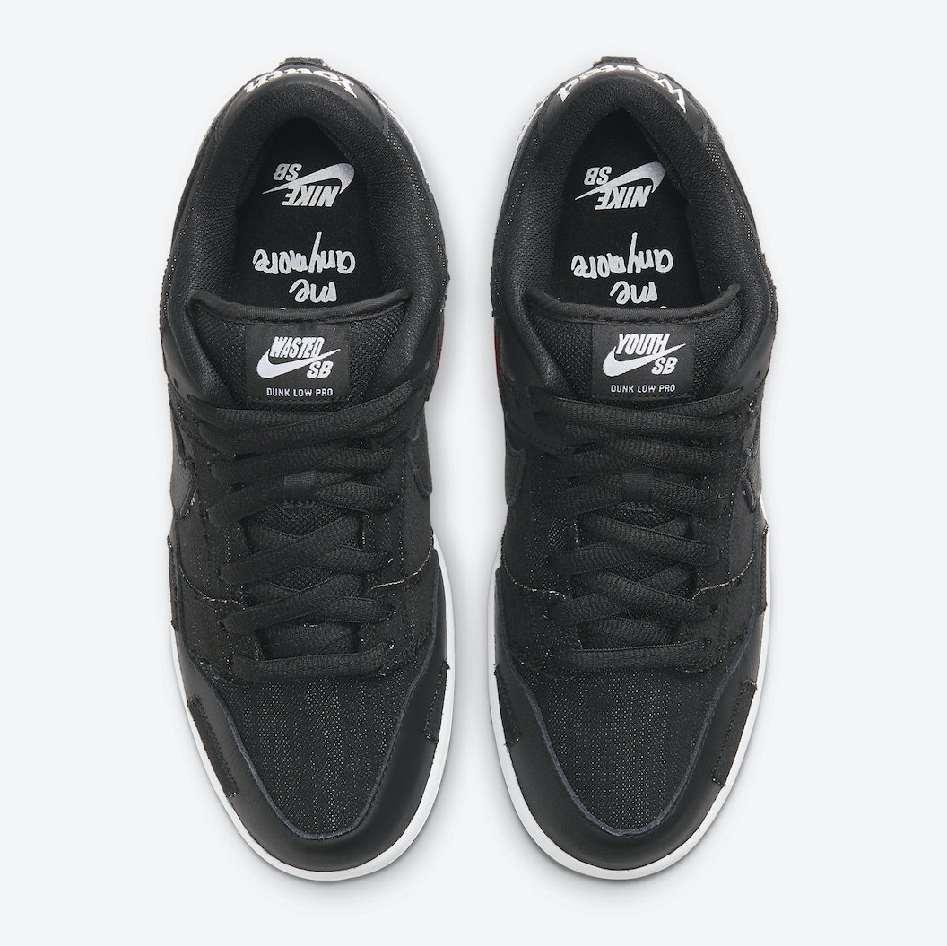 Nike x Verdy SB Dunk Low Pro Wasted Youth (Regular Box), Nike x Verdy SB Dunk Low Pro Wasted Youth (Special Box) 착용 스타일 - 5