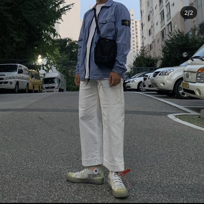 Converse x Off-White Chuck 70 High The Ten 착용 스타일