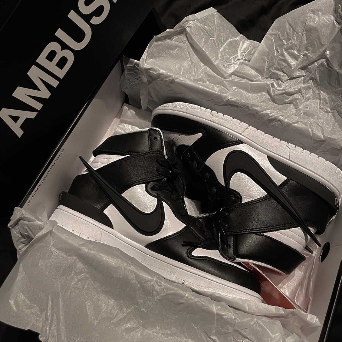 Nike x Ambush Dunk High Black 착용 스타일
