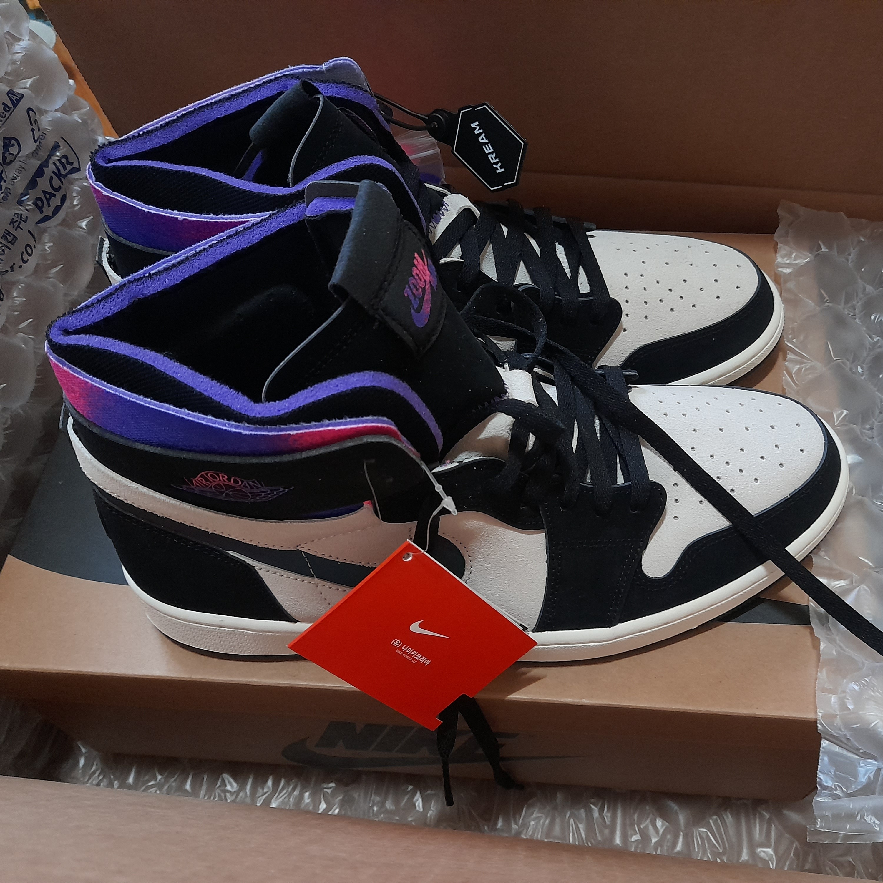 Jordan 1 x Paris Saint-Germain Zoom Air CMFT 착용 스타일 - 1