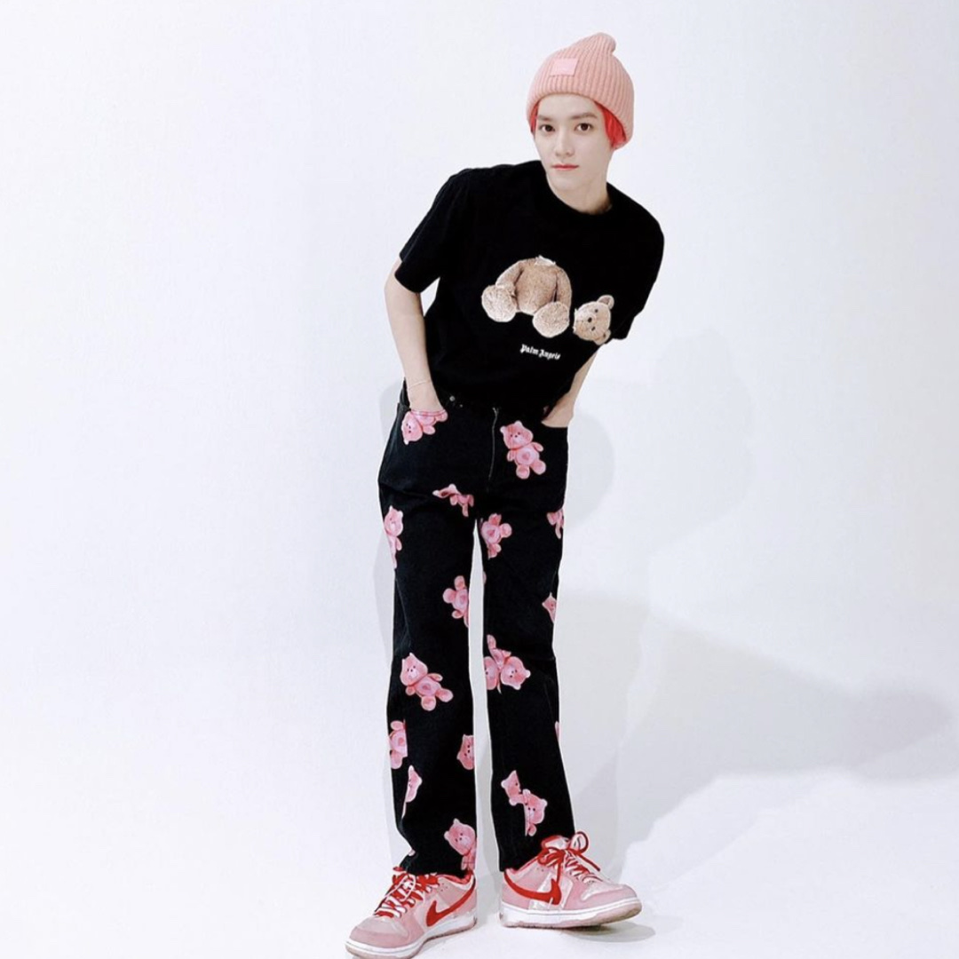 Nike x StrangeLove SB Dunk Low Pink (Regular Box) 착용 스타일 - 3
