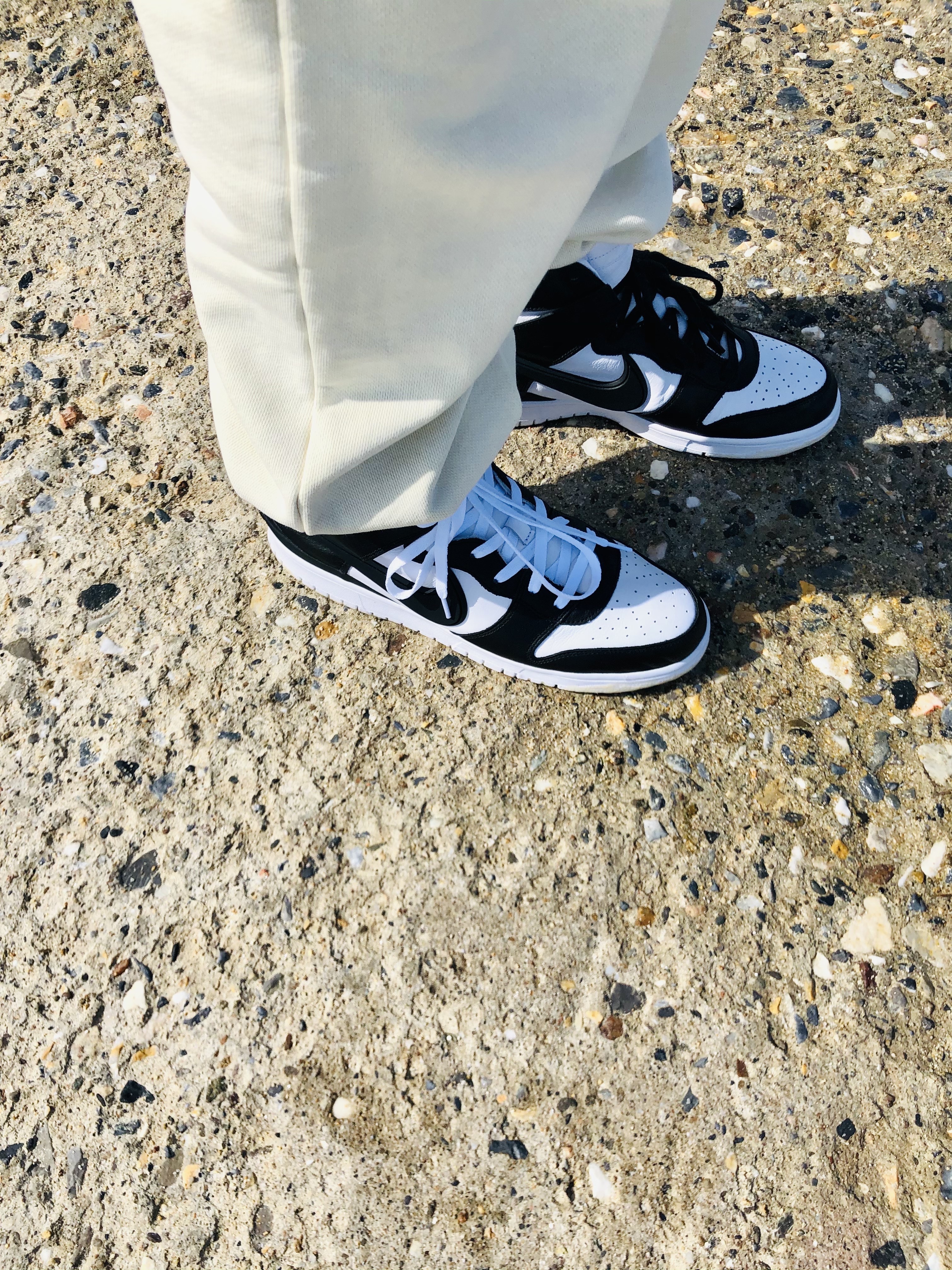 Nike x Ambush Dunk High Black 착용 스타일 - 3
