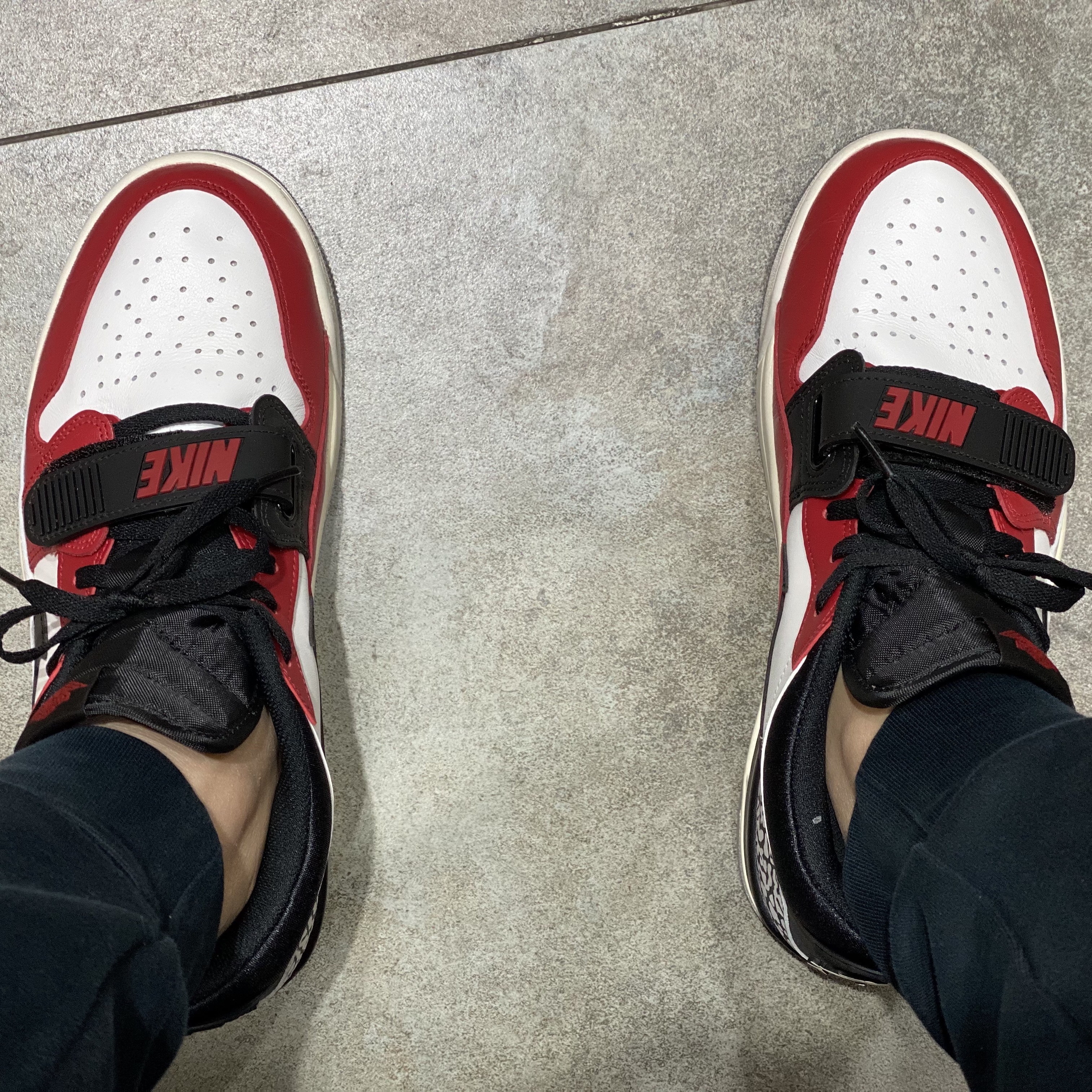 (GS) Jordan Legacy 312 Low Chicago 2019 착용 스타일 - 3