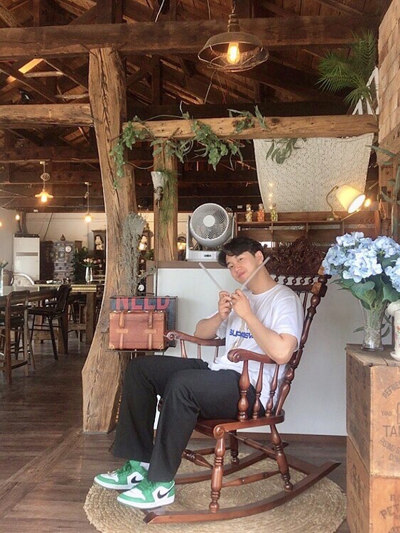 Jordan 1 Low Pine Green 착용 스타일