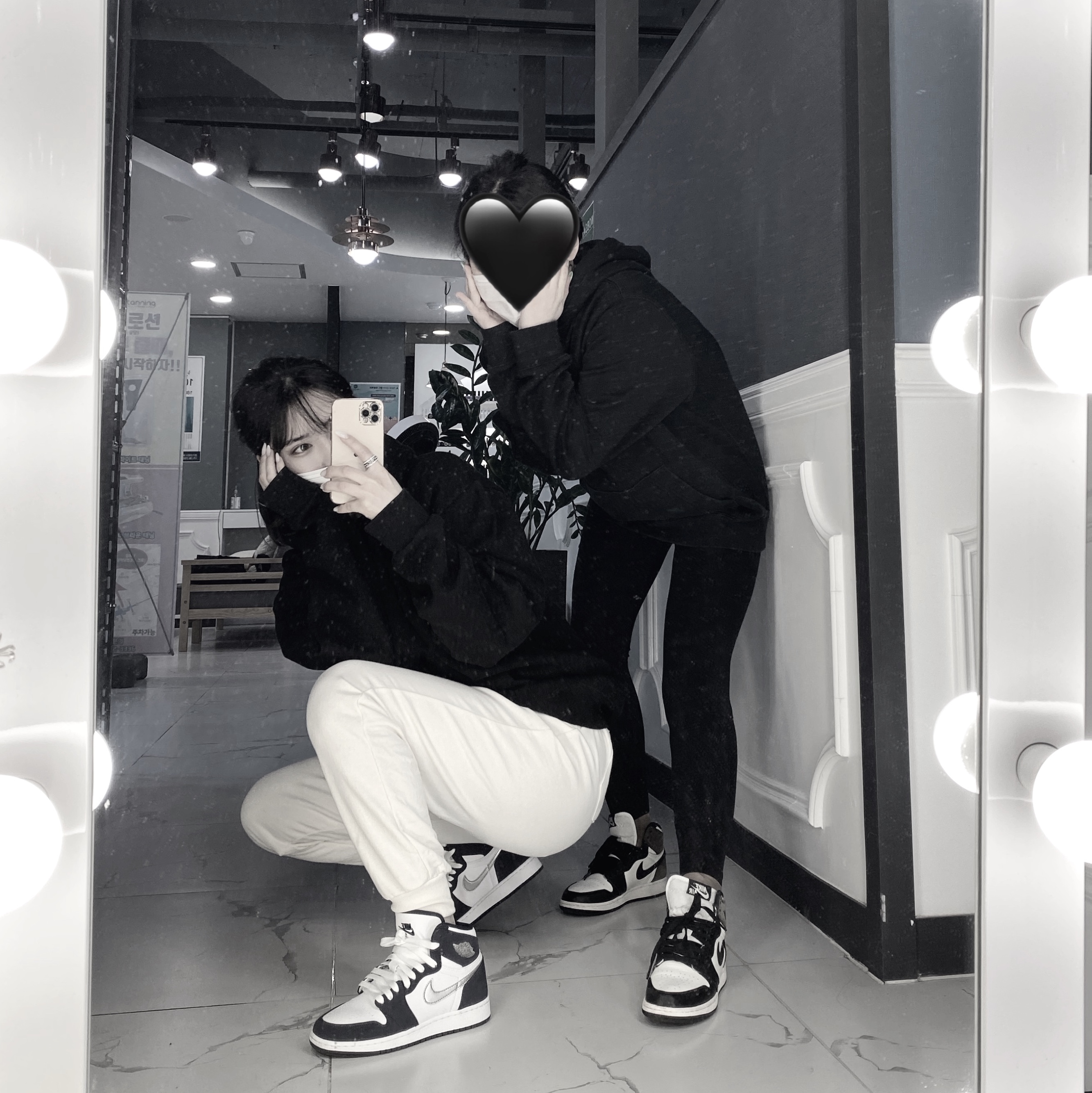 Jordan 1 Retro High OG CO.JP Midnight Navy, Jordan 1 Retro High OG Black Mocha 착용 스타일