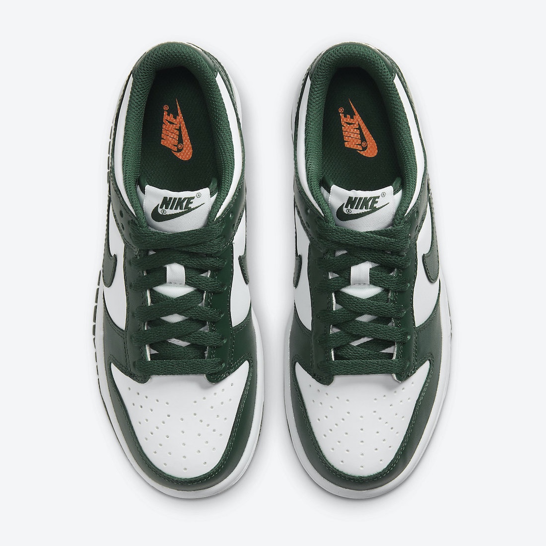 Nike Dunk Low Retro Varsity Green, Nike Dunk High SP Spartan Green 착용 스타일 - 5