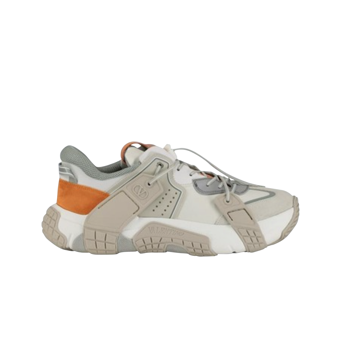 발렌티노 VLTN 우드 스니커즈 베이지 - 마이테레사 한정(Valentino VLTN Wod Sneakers Beige - Mytheresa Exclusive) - 1