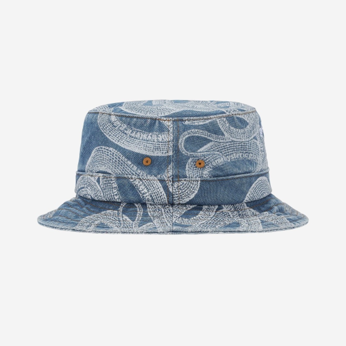 Supreme x Hysteric Glamour Snake Denim Crusher Blue - 21SS 상세 이미지 2