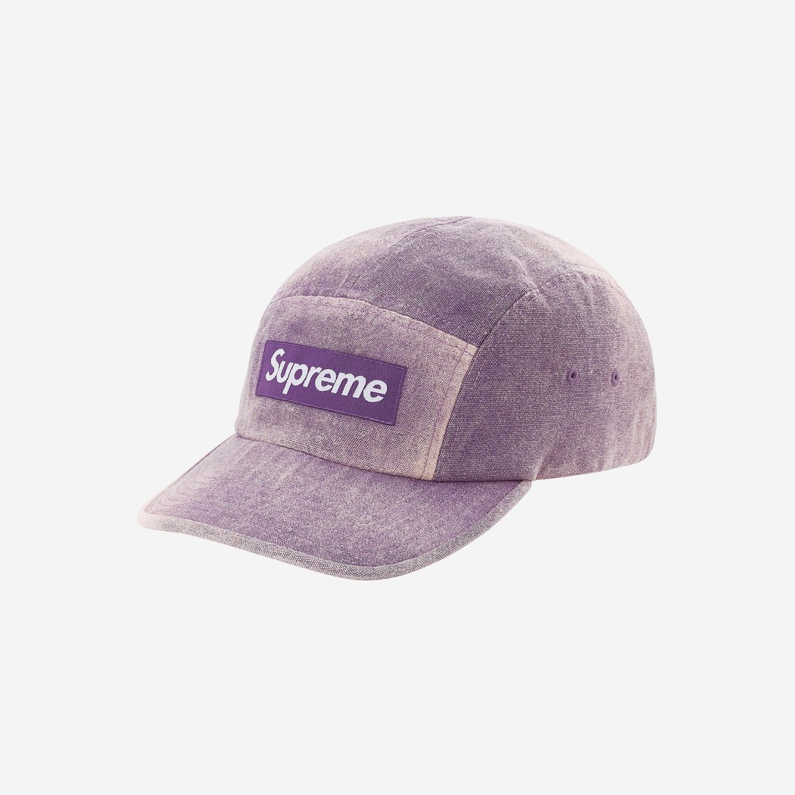 Supreme Spray Canvas Camp Cap Purple - 21SS 상세 이미지 1