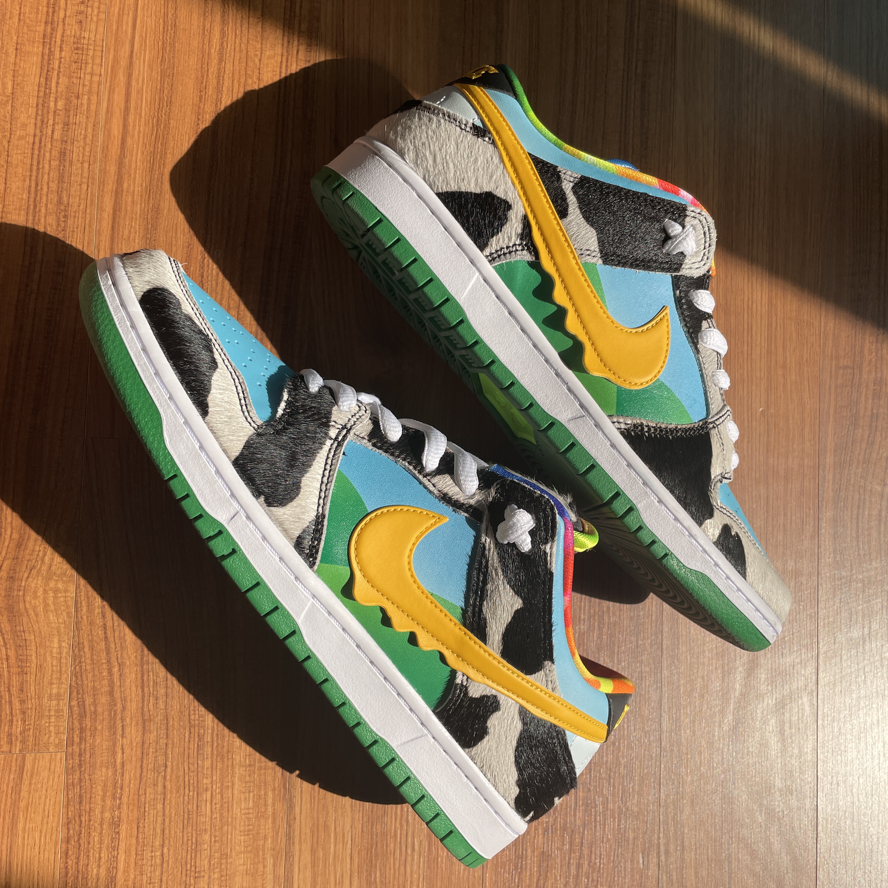 Nike x Ben & Jerry's SB Dunk Low Chunky Dunky 착용 스타일