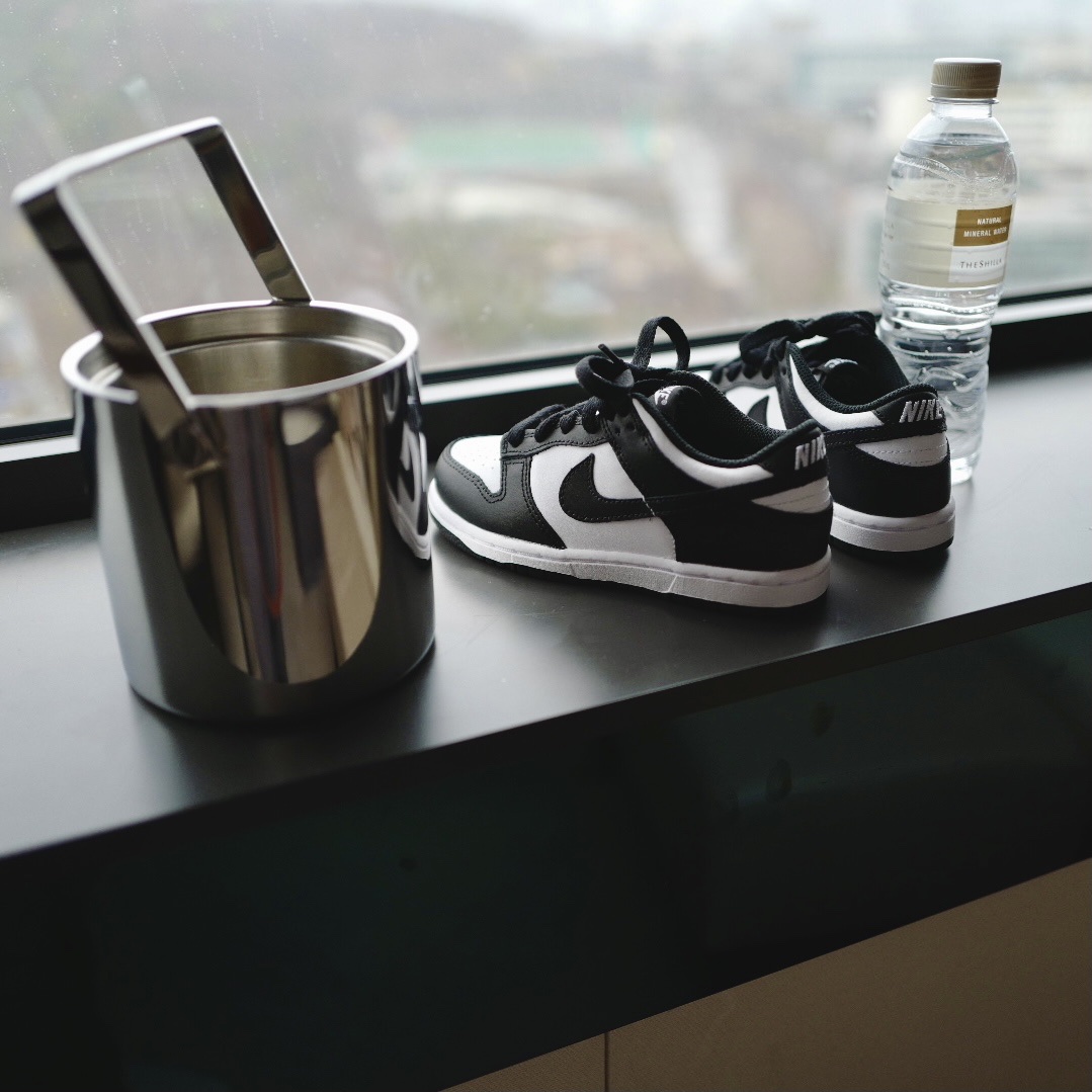 (PS) Nike Dunk Low Black 착용 스타일 - 1