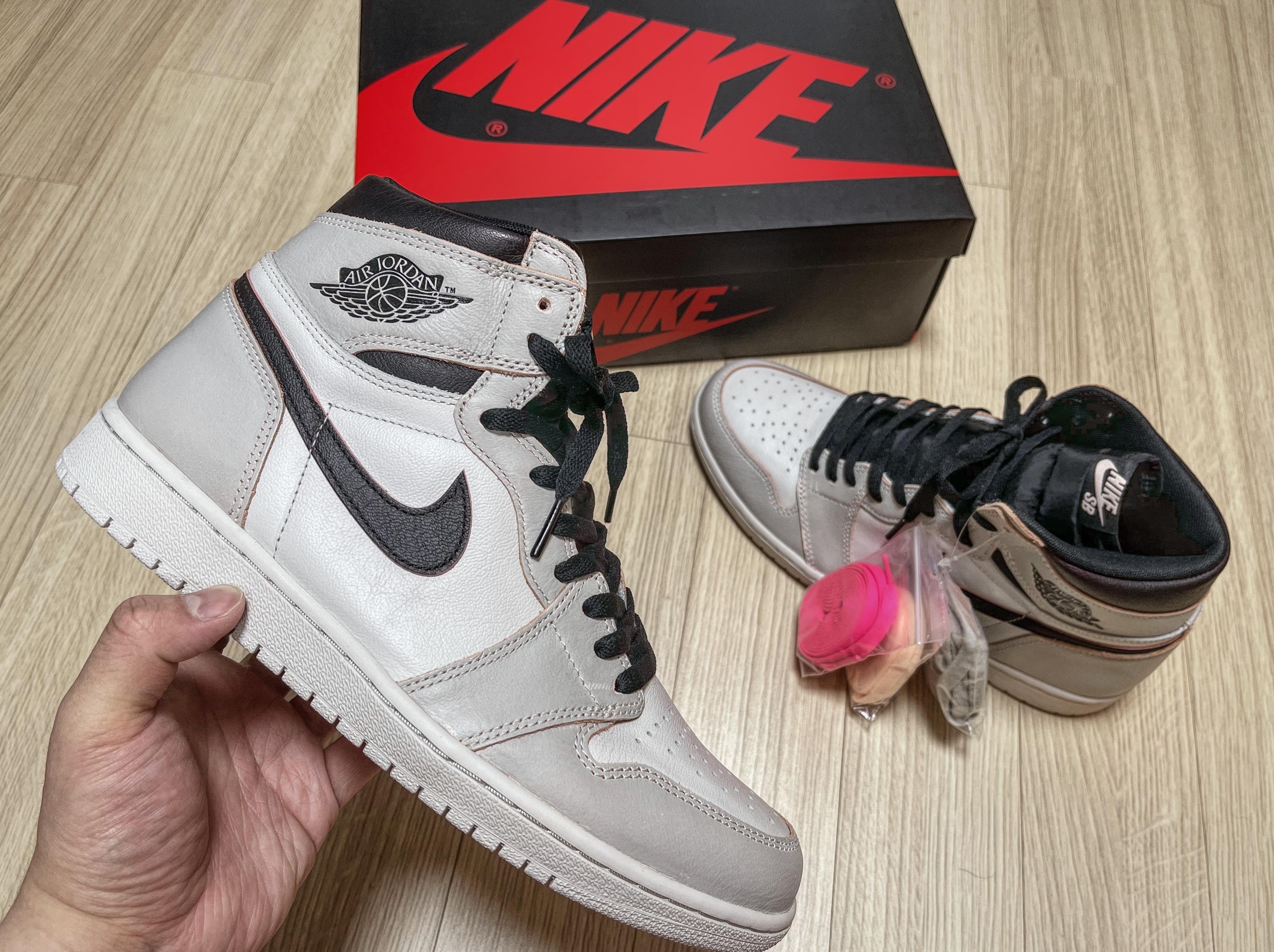 Jordan 1 Retro High OG Defiant SB NYC to Paris 착용 스타일 - 3