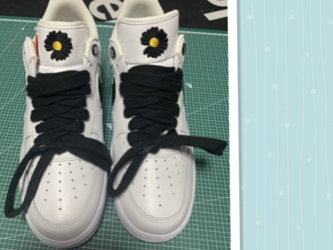 Nike Air Force 1 '07 Low White, Nike x Peaceminusone Air Force 1 Low Para-Noise 2.0 착용 스타일 - 2