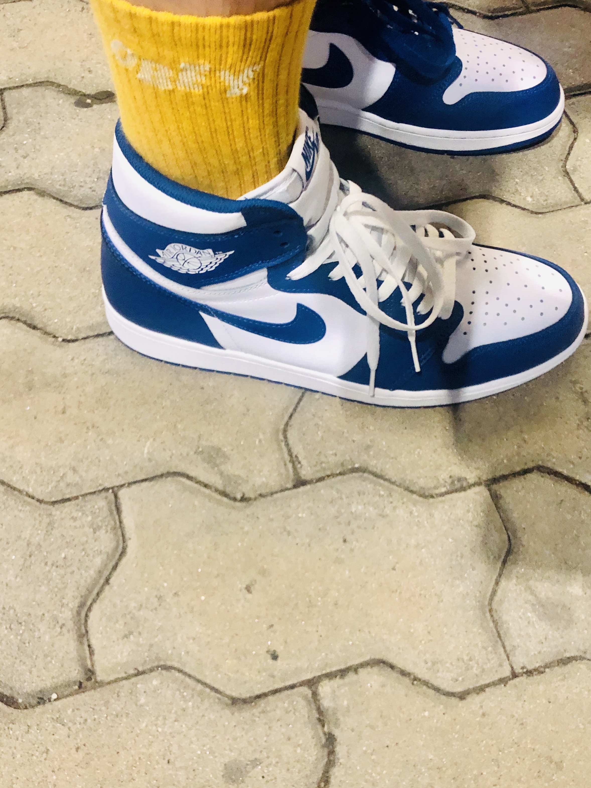 Jordan 1 Retro Storm Blue 착용 스타일 - 4