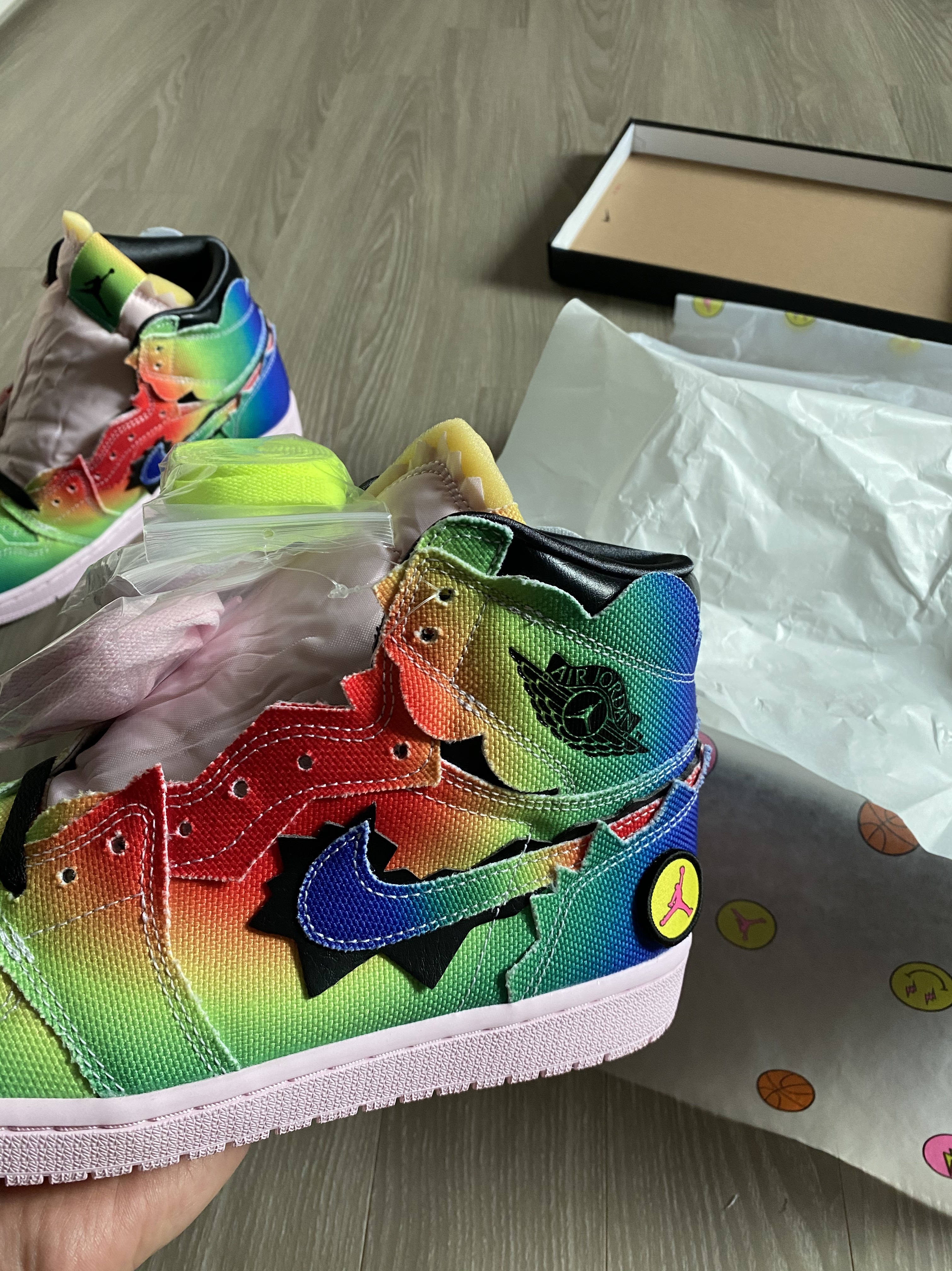 Jordan 1 x J Balvin Retro High OG 착용 스타일 - 3
