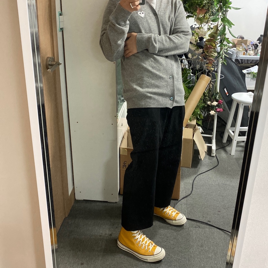 Converse Chuck 70 High Vintage Canvas Sunflower 착용 스타일