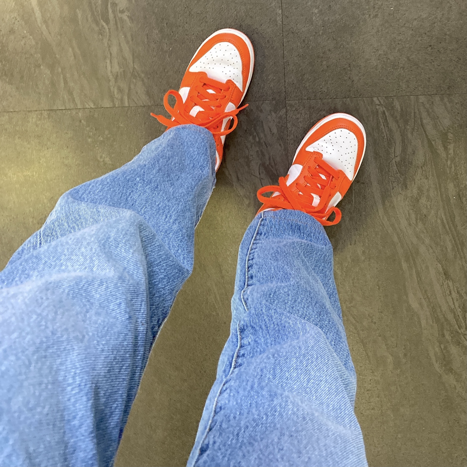 Nike Dunk Low SP Syracuse 2020 착용 스타일 - 3