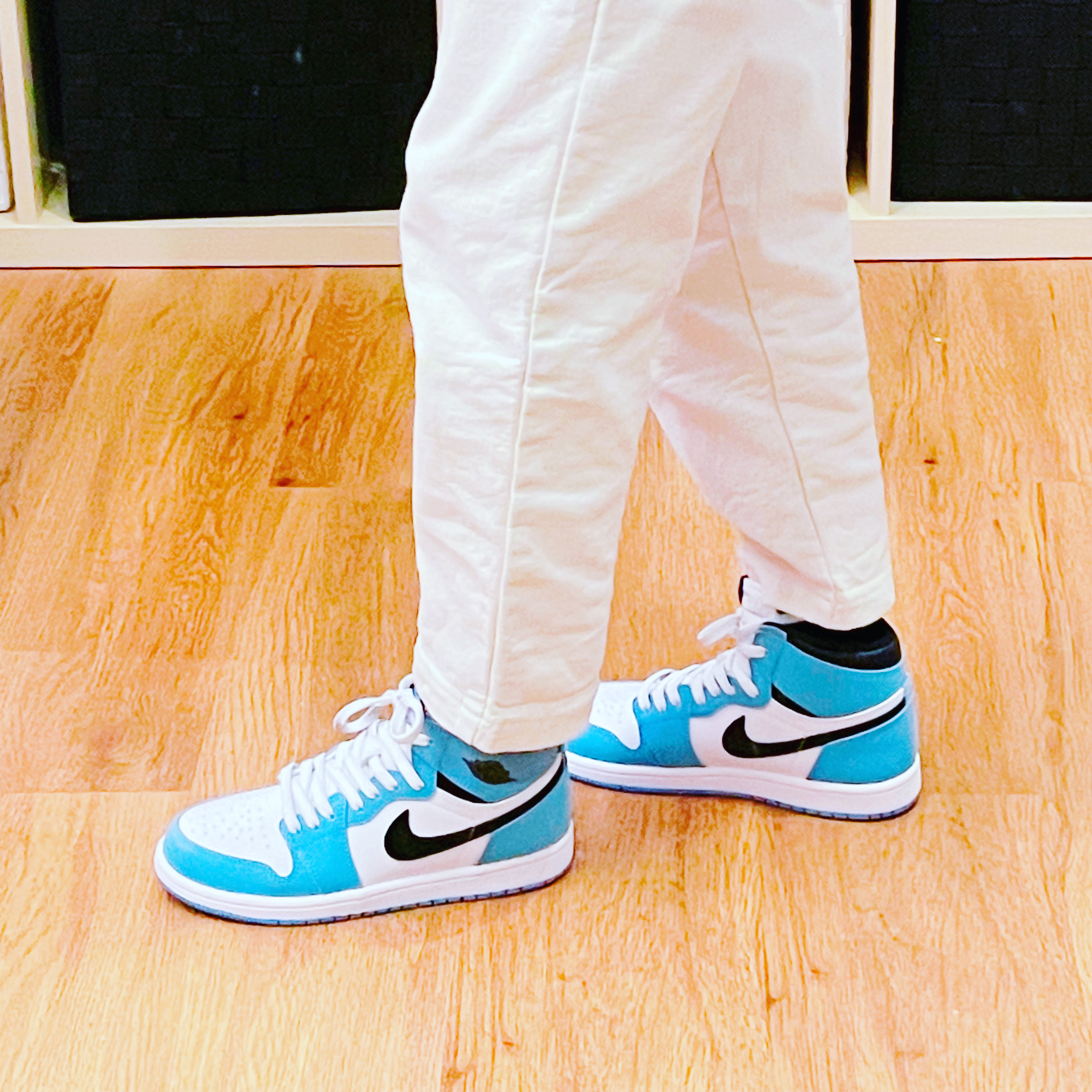 (PS) Jordan 1 Retro High OG University Blue 착용 스타일